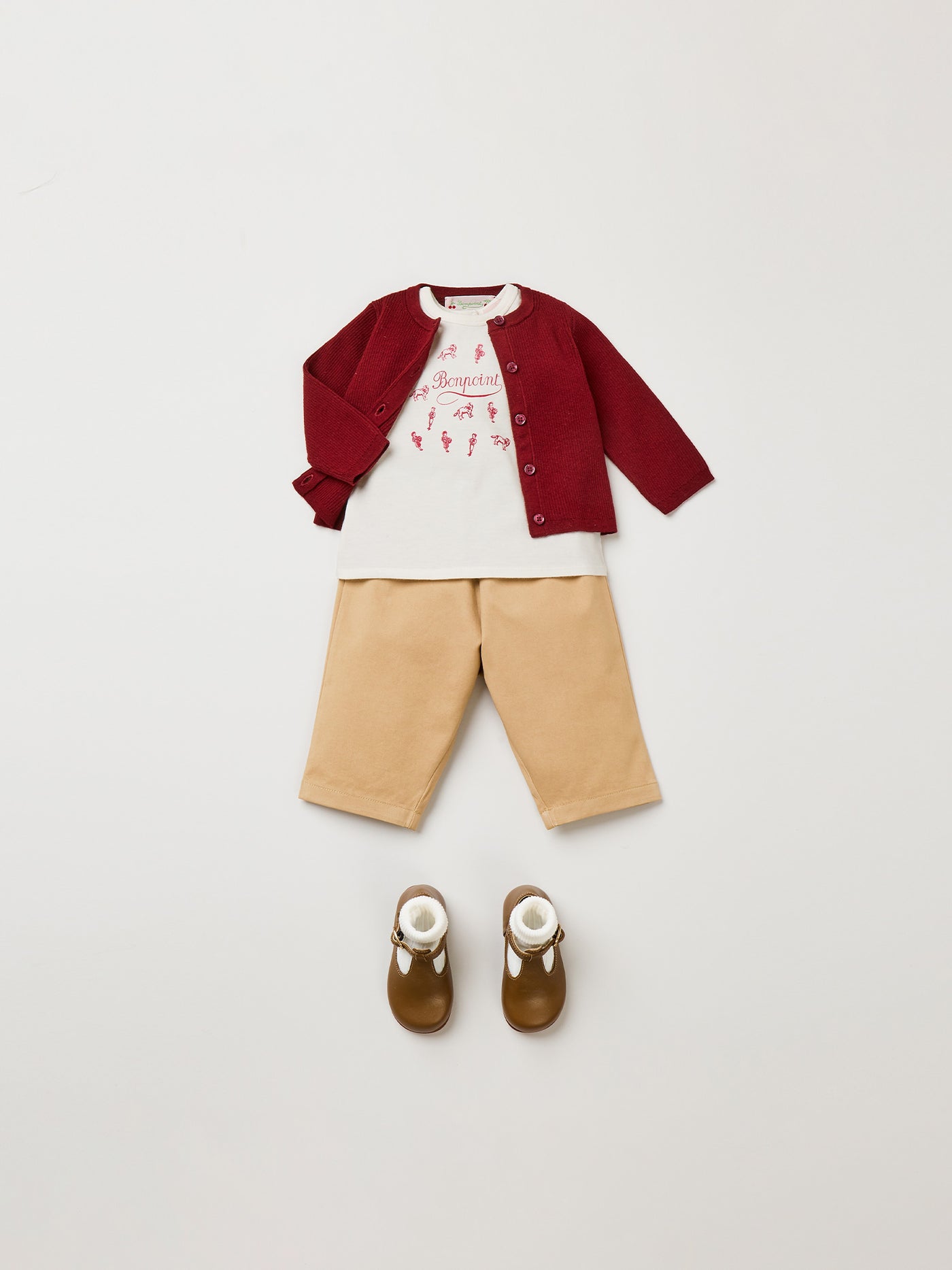 Winter 2023 Baby-Mädchen-Look Cyra-T-Shirt