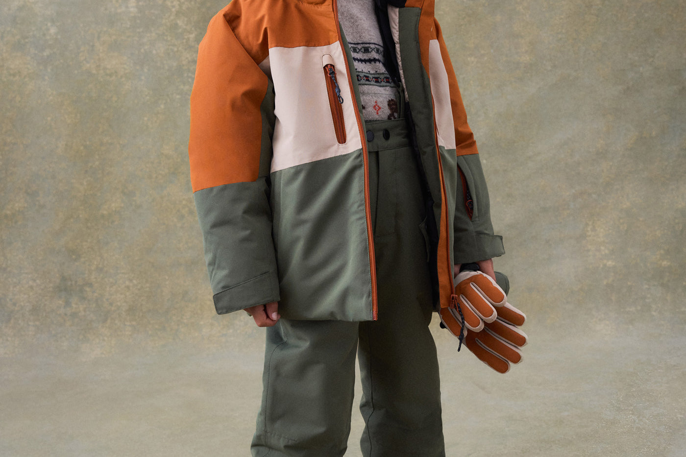 Winter 2024 boy's look ski down jacket