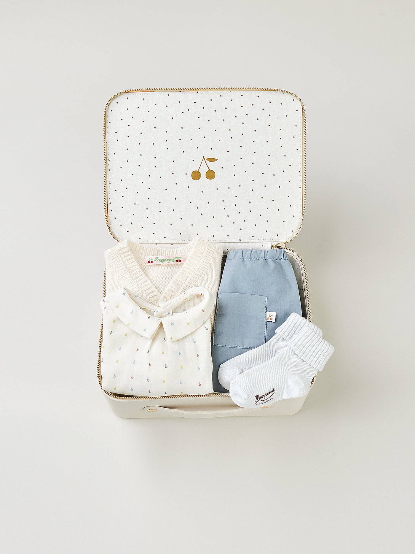Sommer 2024 Neugeborenen-Koffer Junge Popeline-Hose für Neugeborene