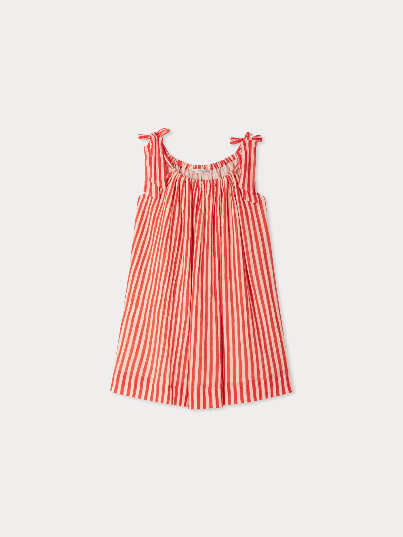 Eloise striped crepe dress