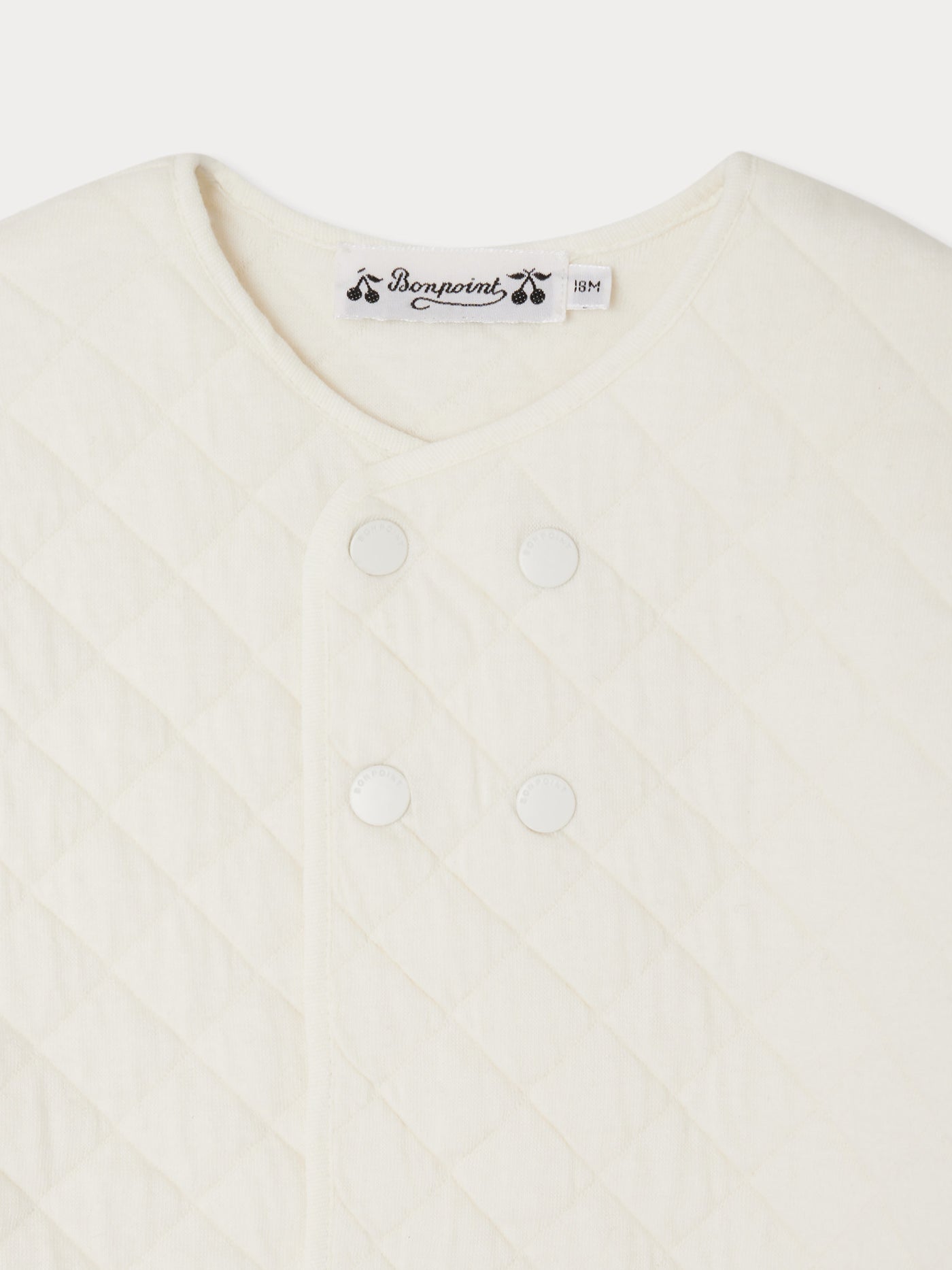 Evan quilted fleece sweatshirt