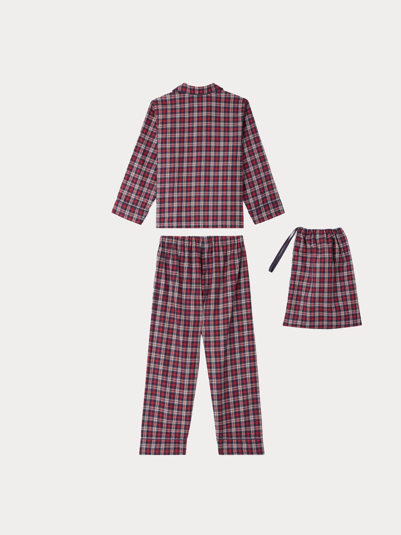 Dormeur checkered red pajamas