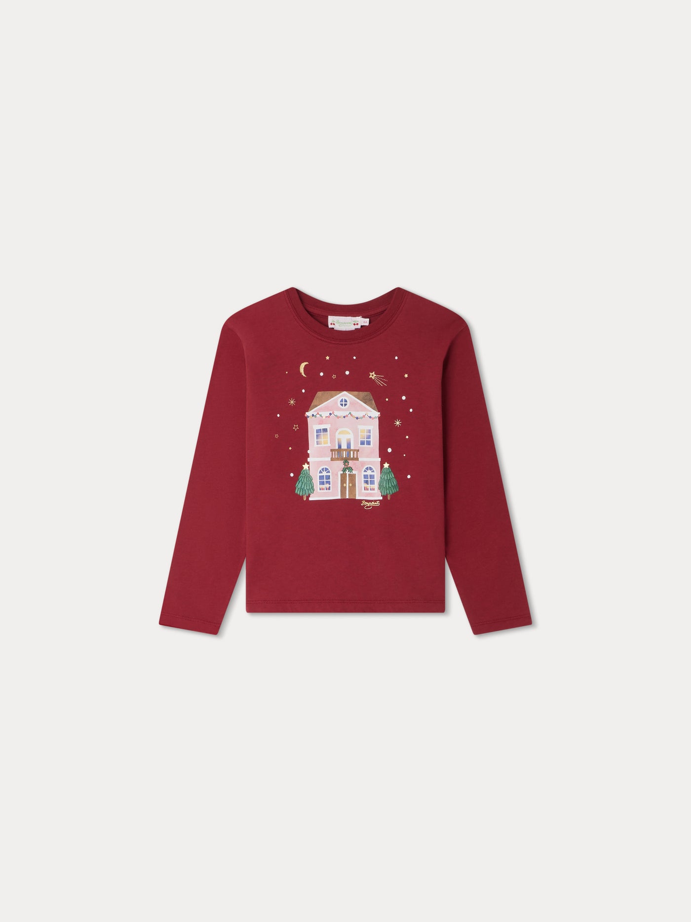 Theia Christmas pattern T-shirt