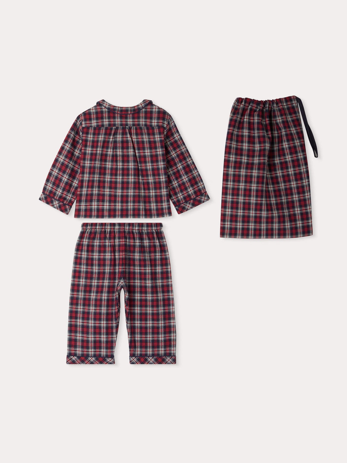Karierter Pyjama Badinerie