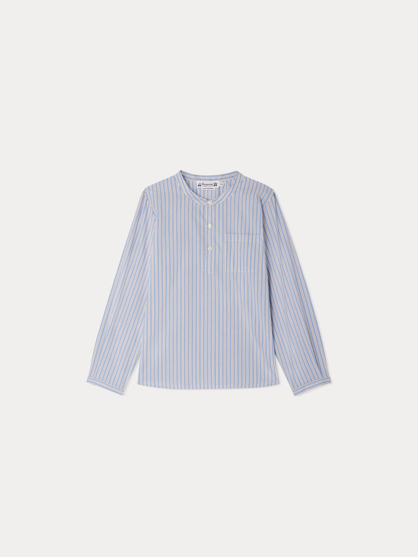 Artiste shirt with blue stripes