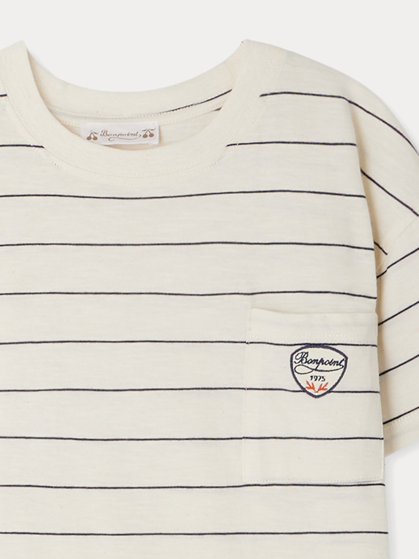 Gio striped white T-shirt