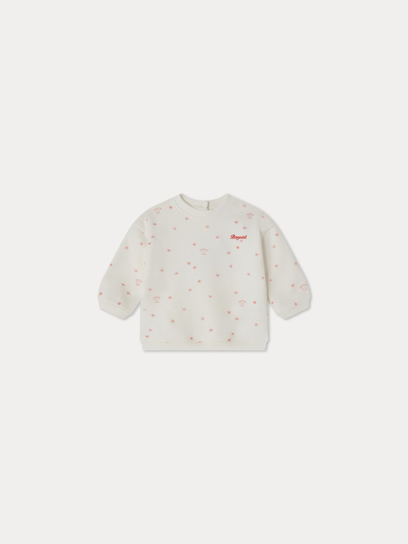 Dady Sweatshirt bedruckt elfenbeinfarben