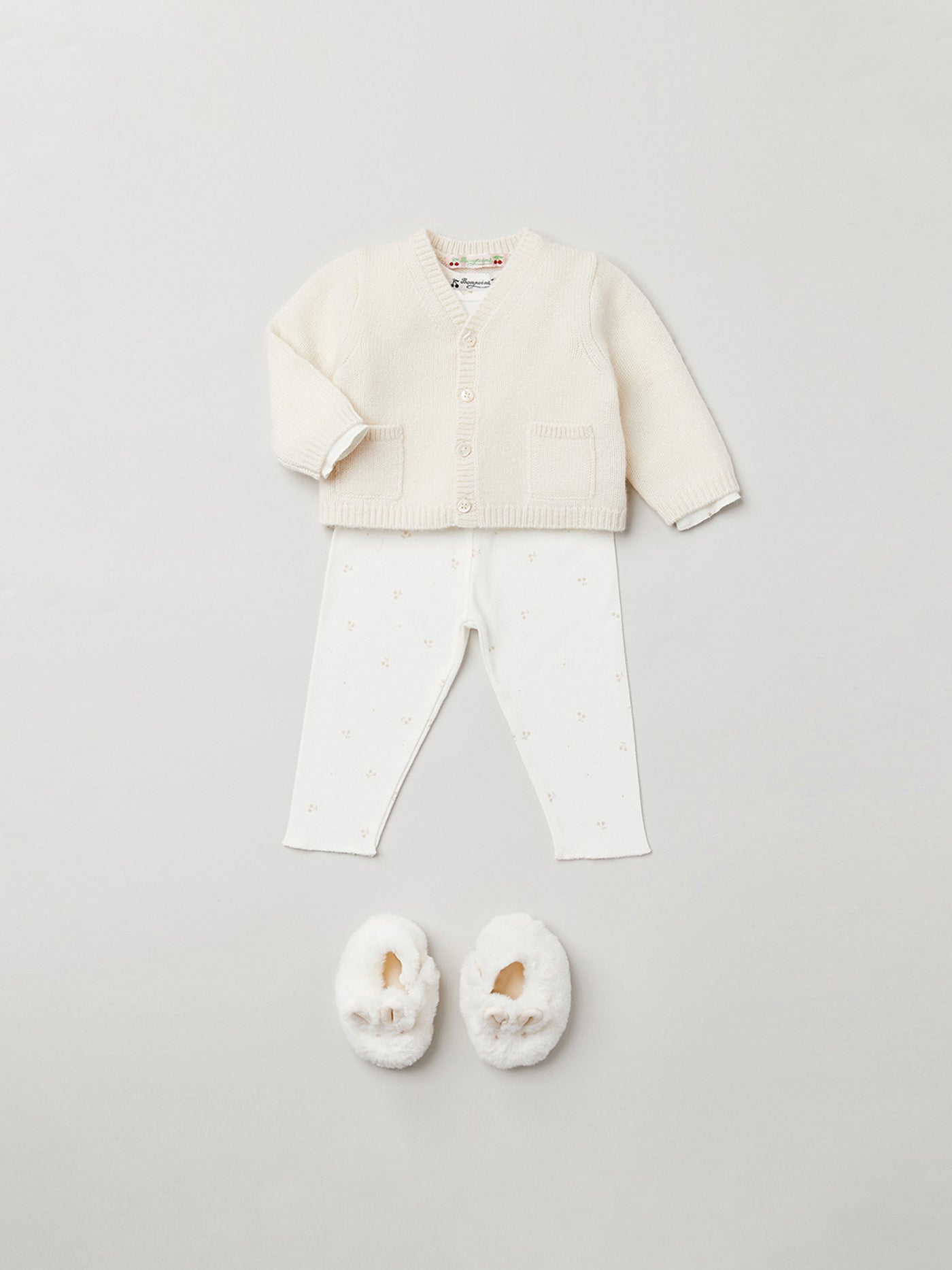 Zweiteiliges Pyjama-Set für Babys in Gold