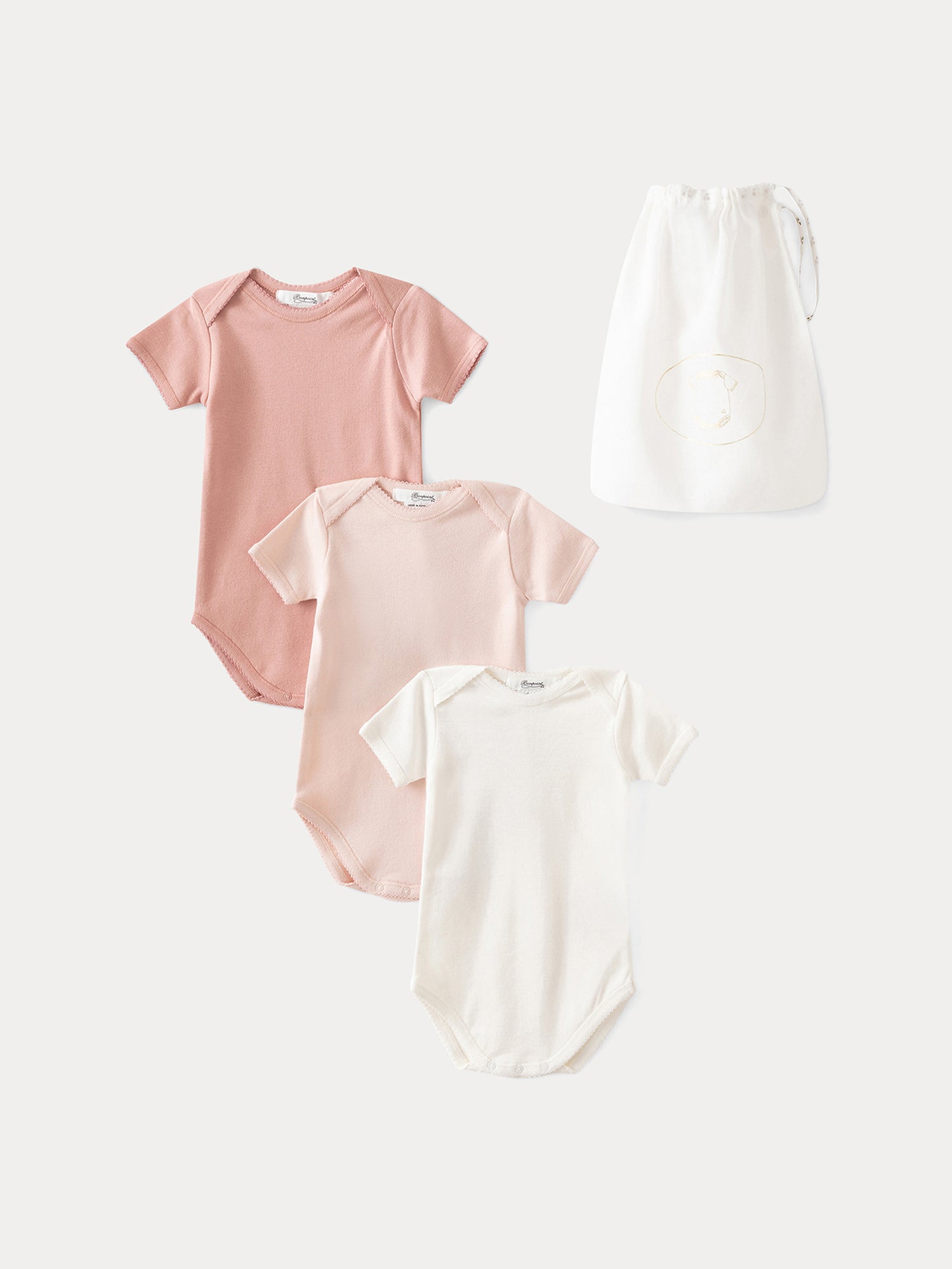 Bonpoint 7 Days of the top Week onesies bodysuits