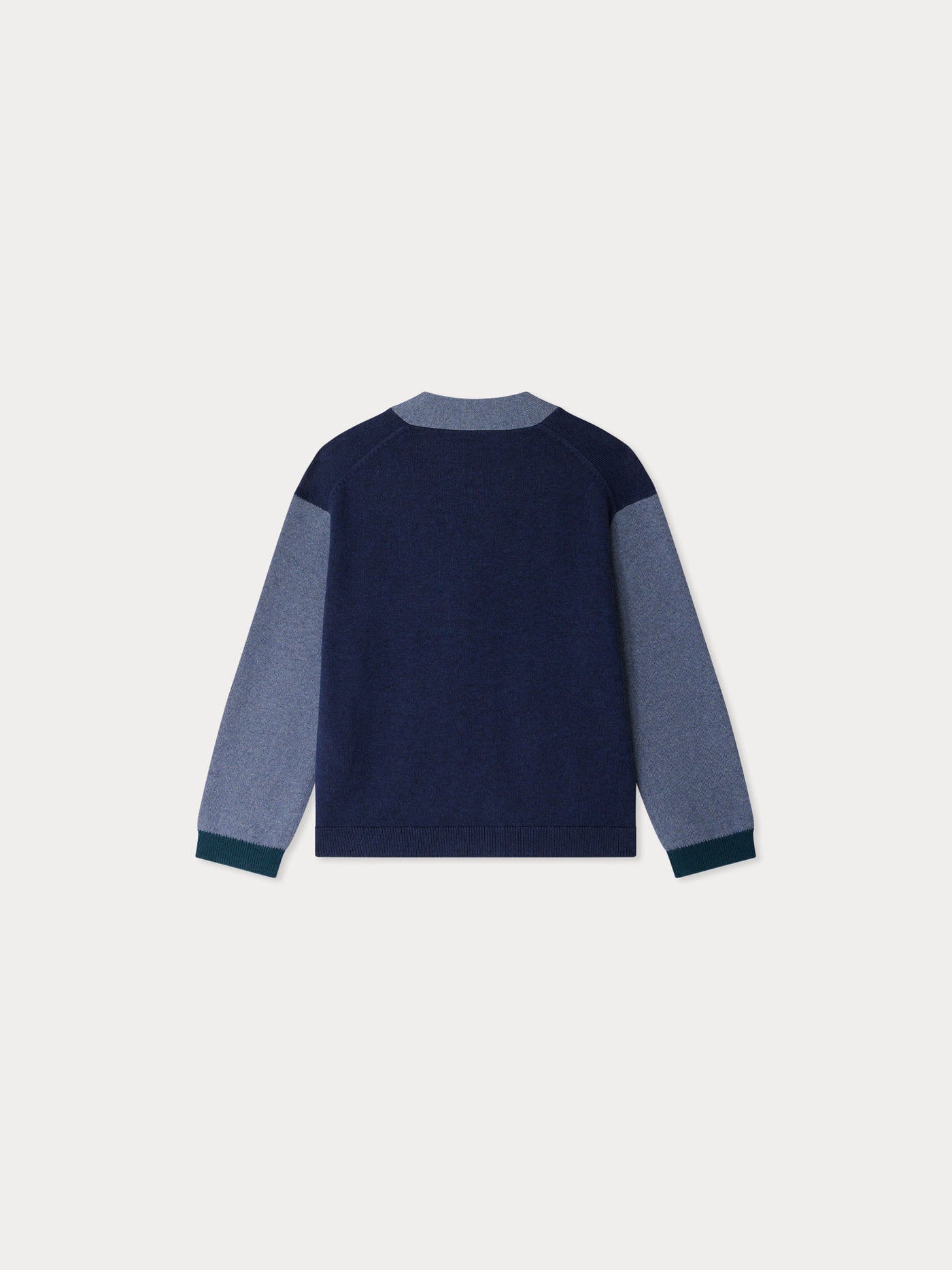 Edouard Farbblock-Cardigan