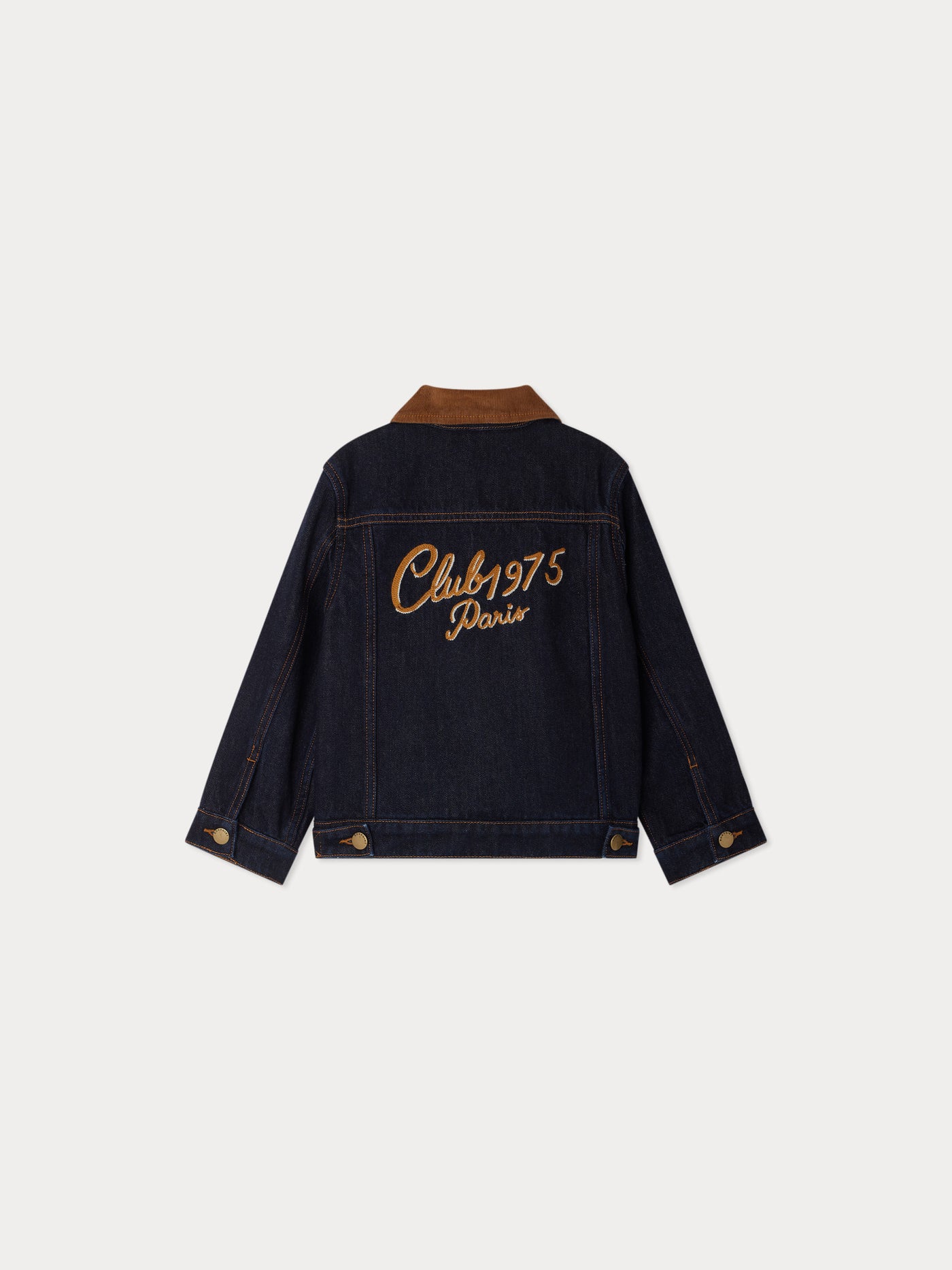 Eddis bestickte Jeansjacke