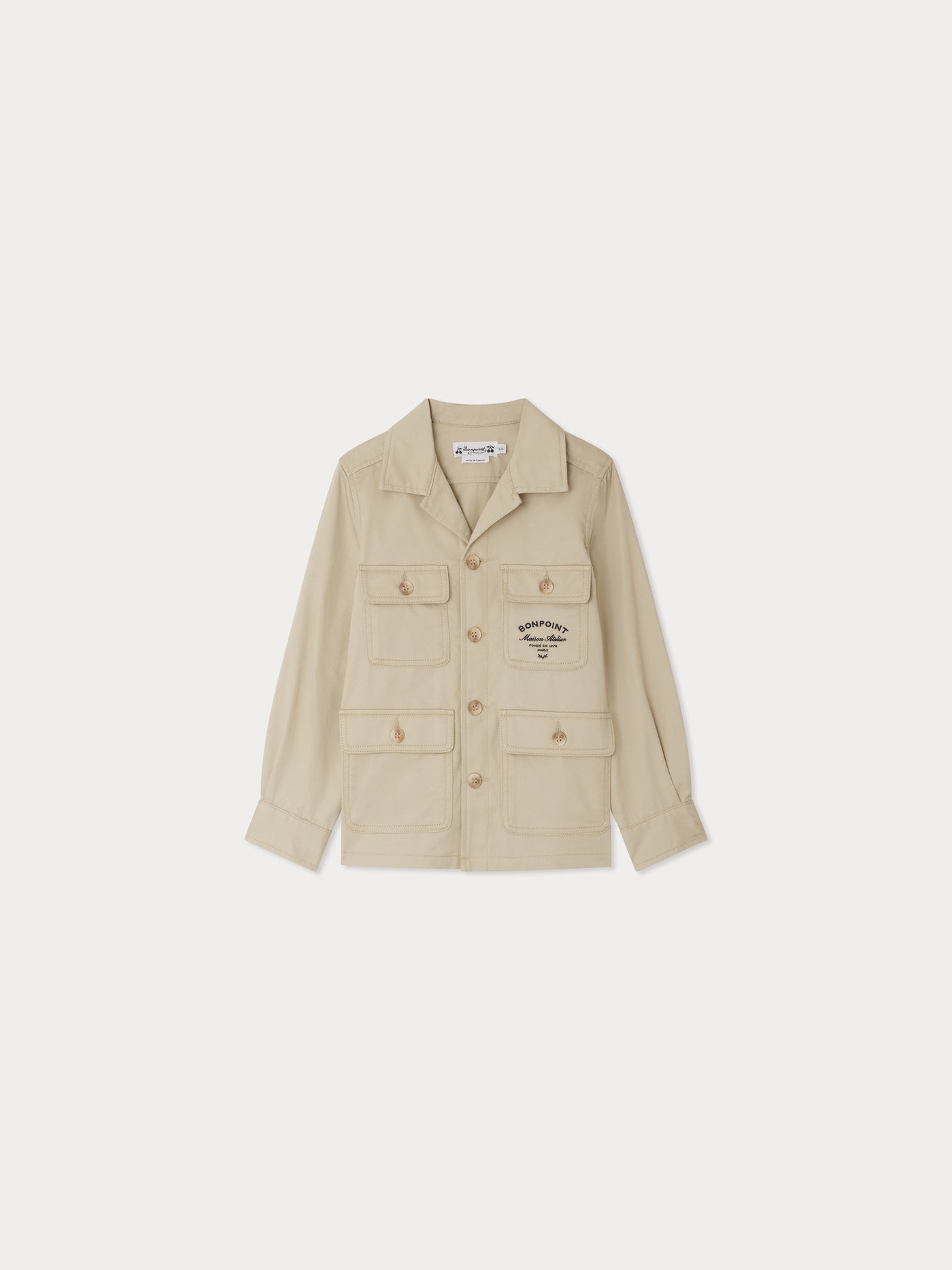Fernand embroidered saharienne