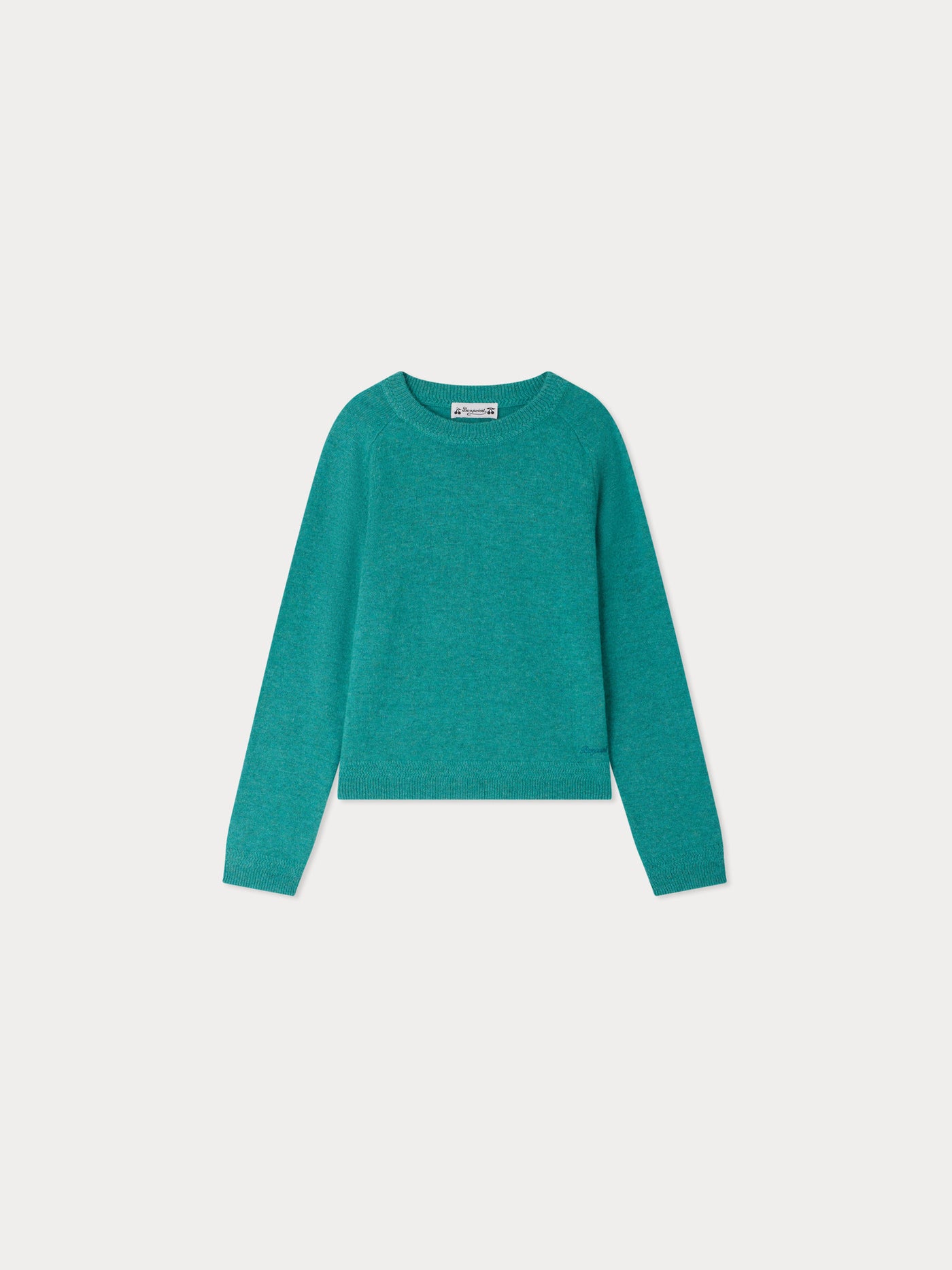 Kaschmirpullover von Emerson mit kontrastierenden Ellenbogenaufnähern