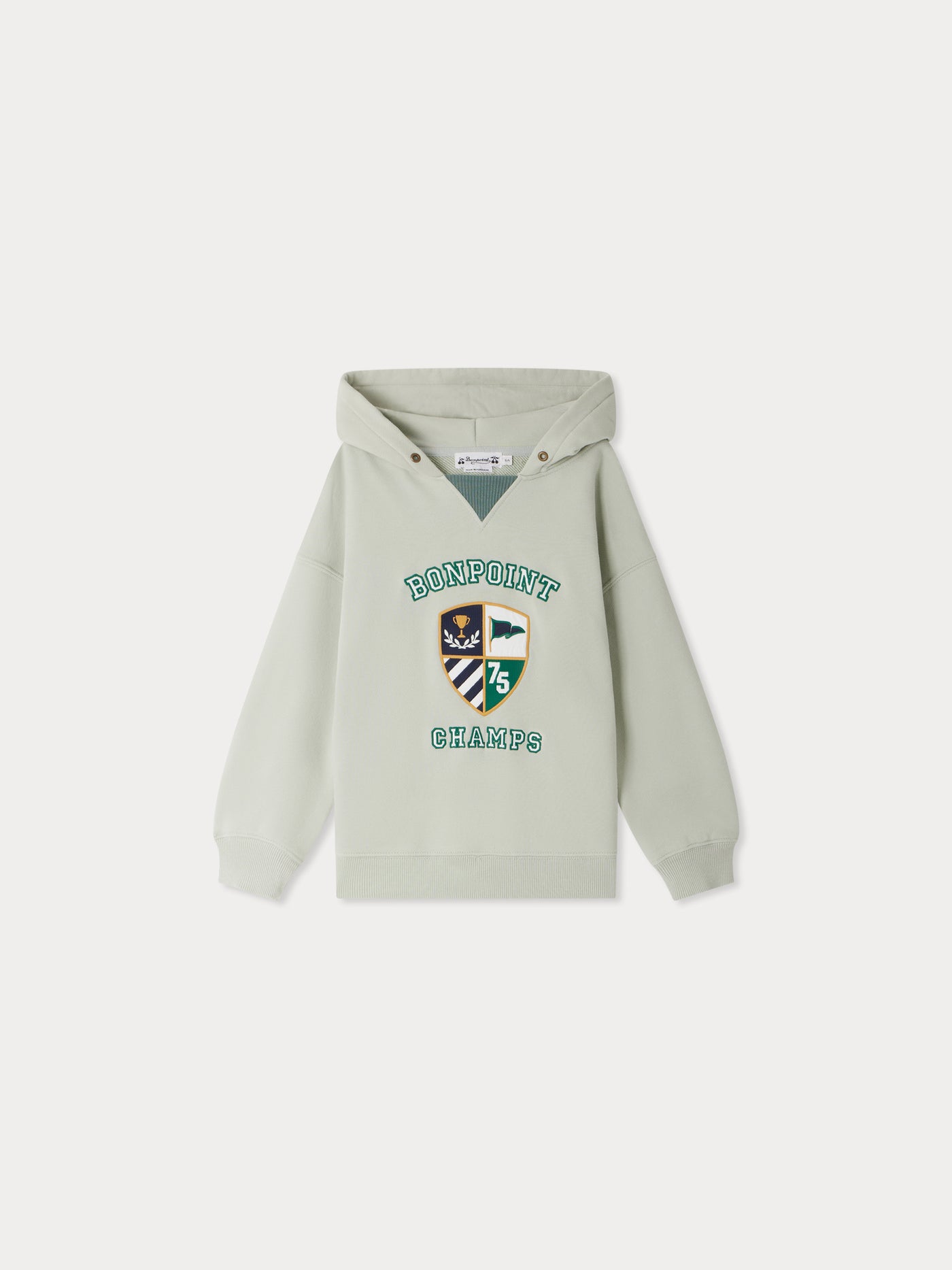 Felix embroidered sweatshirt with hood