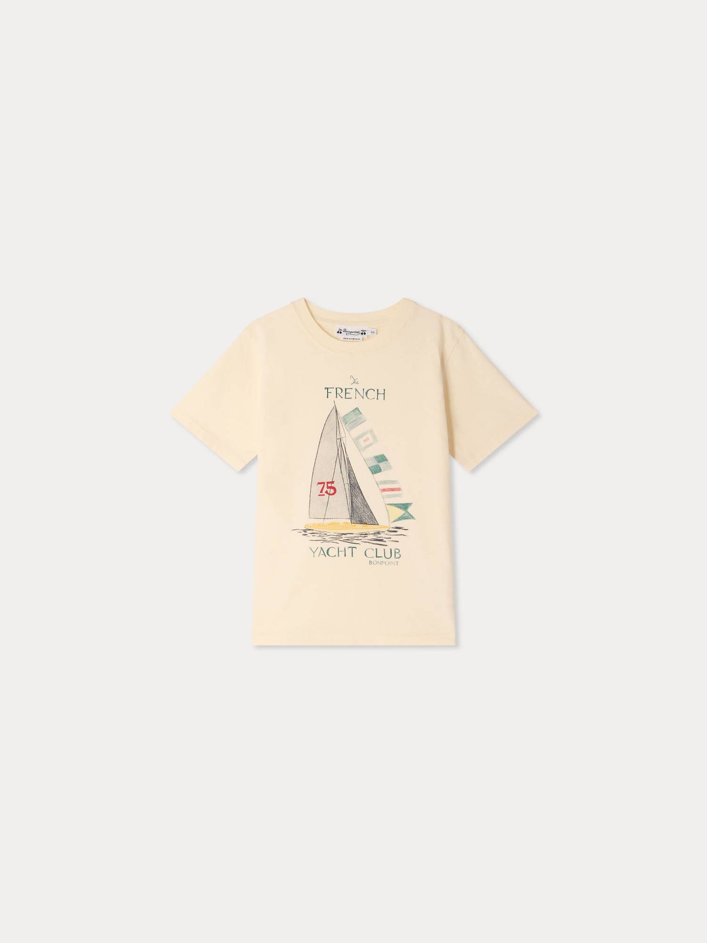 Thibald T-Shirt mit Yacht Club Druck