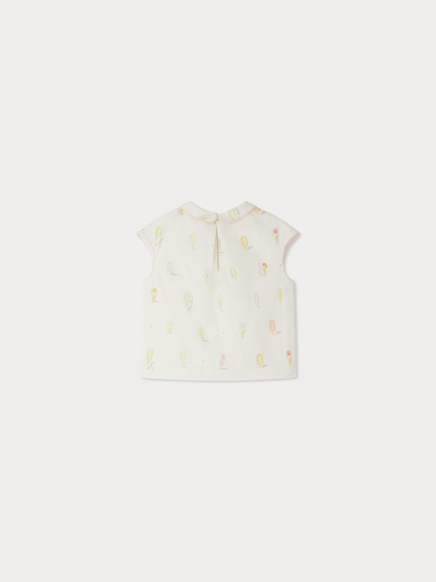 Elivia blouse with ice-cream motifs