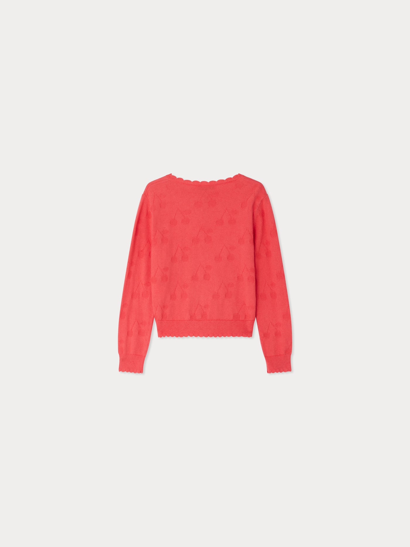 Thindra-Cardigan mit Kirschmuster