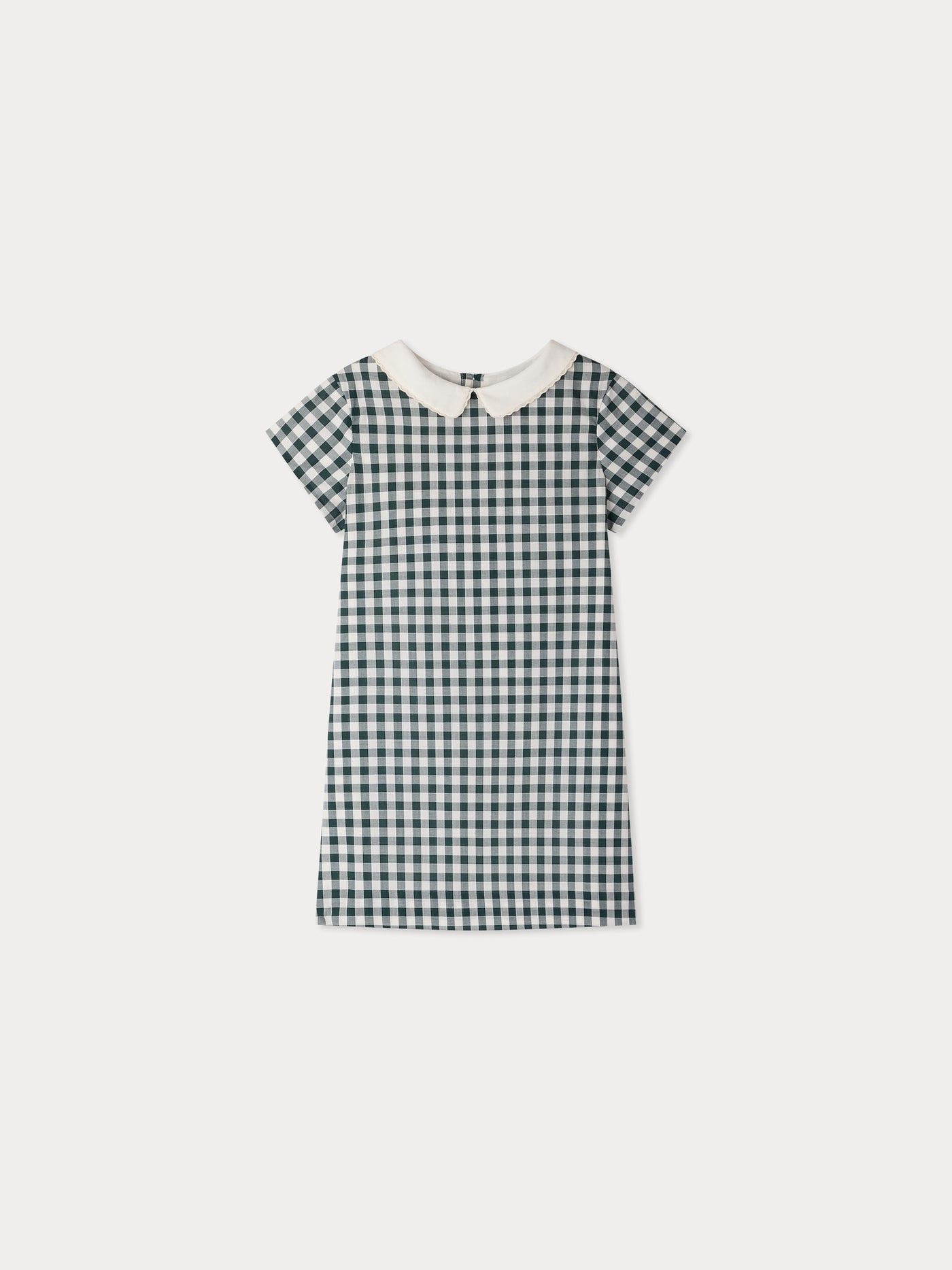 Elesta dress with checks