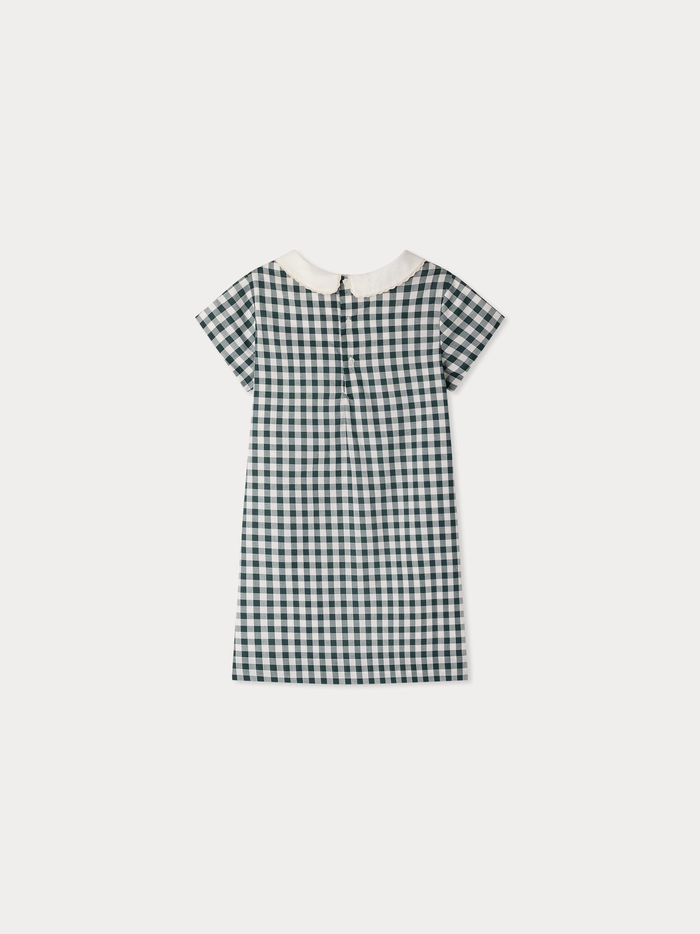 Elesta dress with checks