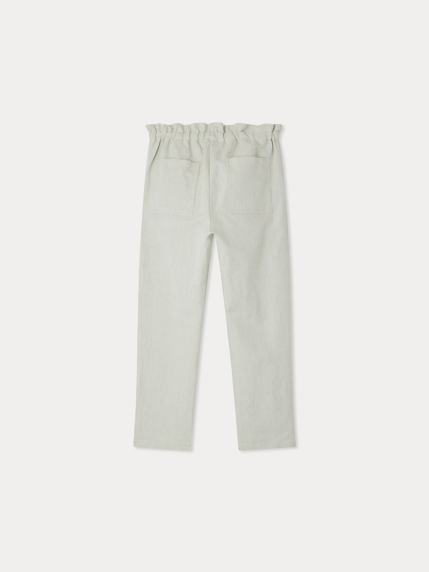 Fetiche striped pants in linen