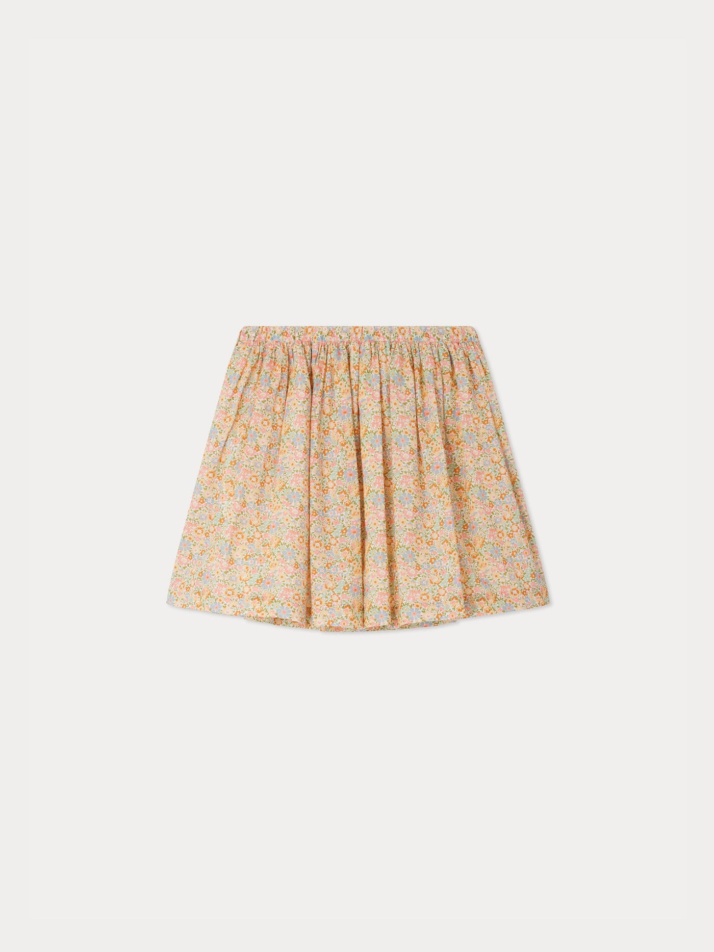 Suzon skirt made with multicolot Liberty fabrics