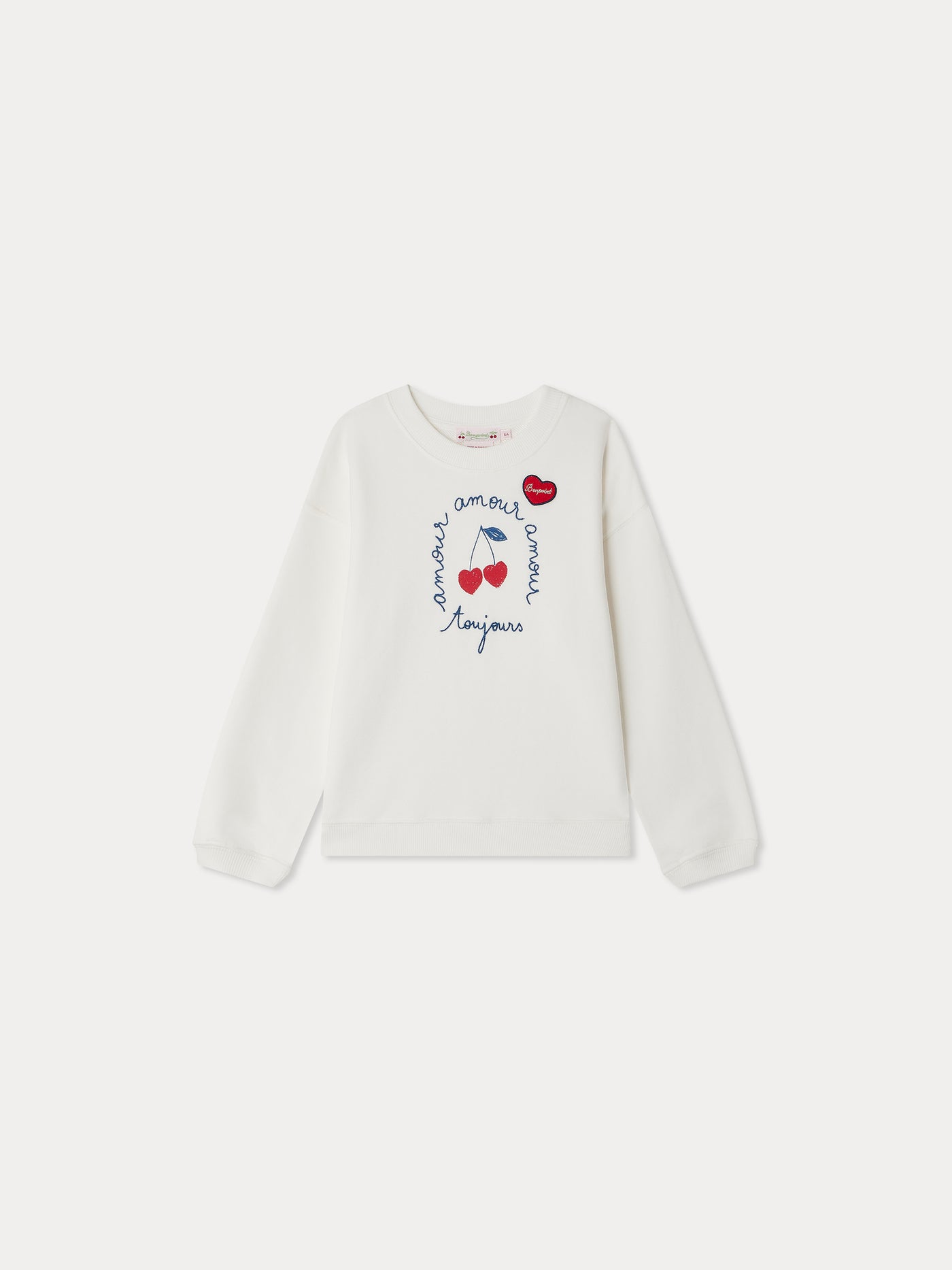 Tayla sweatshirt with cherry print