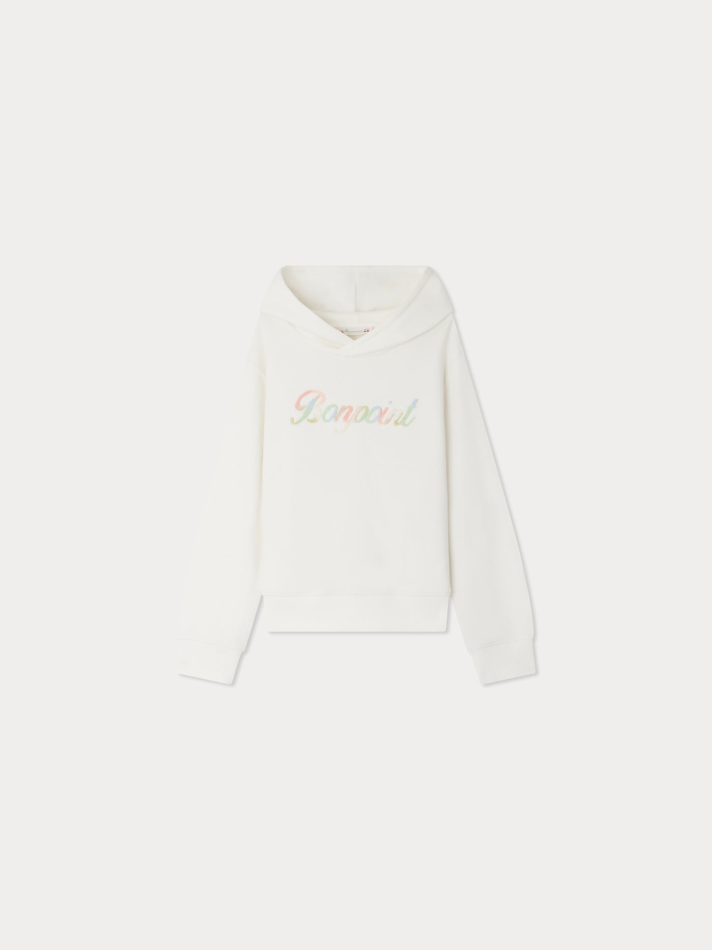 Tita Sweatshirt mit Taschen bestickt Bonpoint