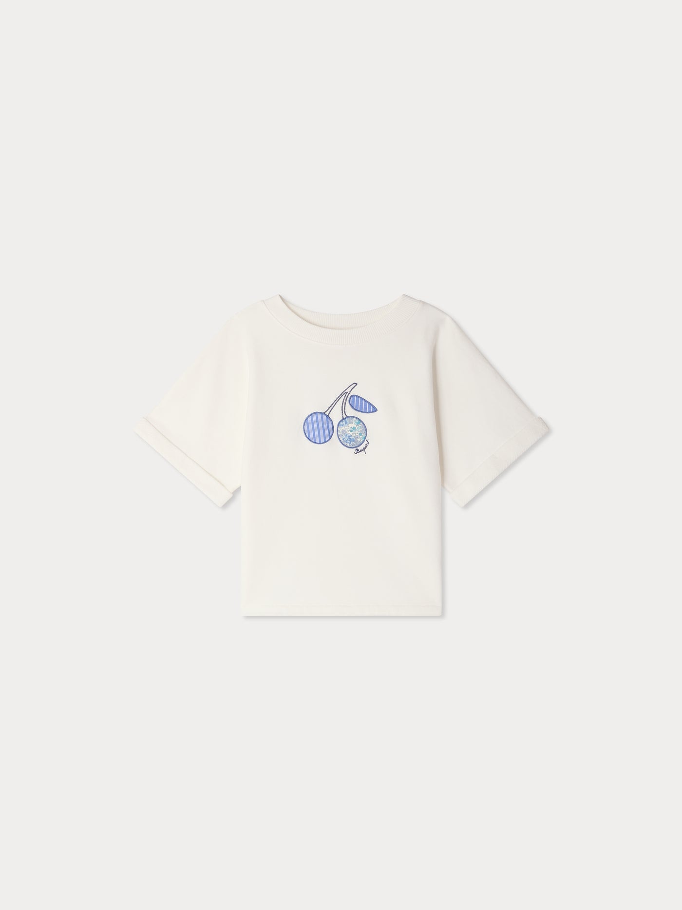 Faros Sweatshirt mit Kirschmotiv