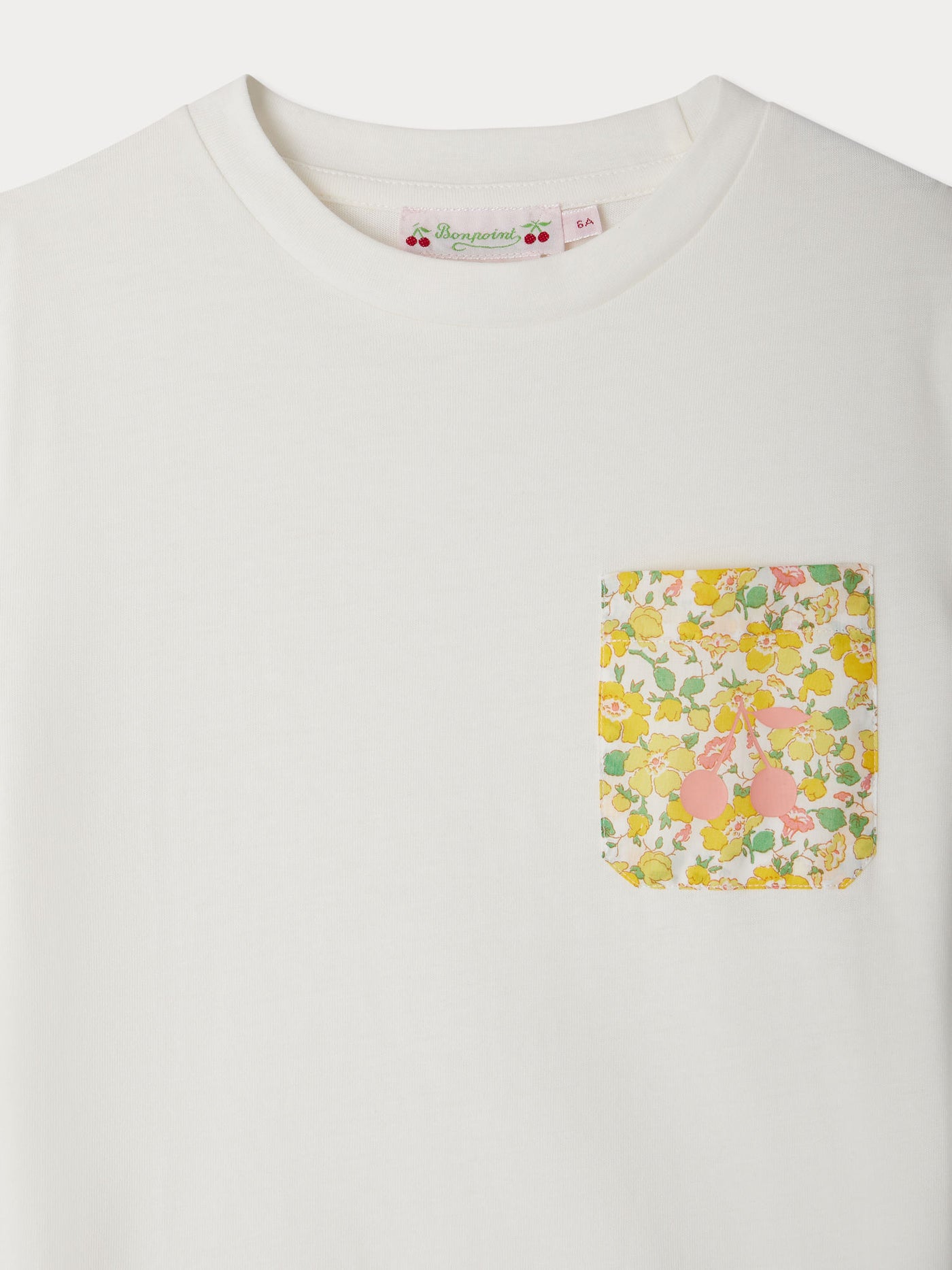 Thida T-Shirt mit Tasche aus Liberty-Stoffen