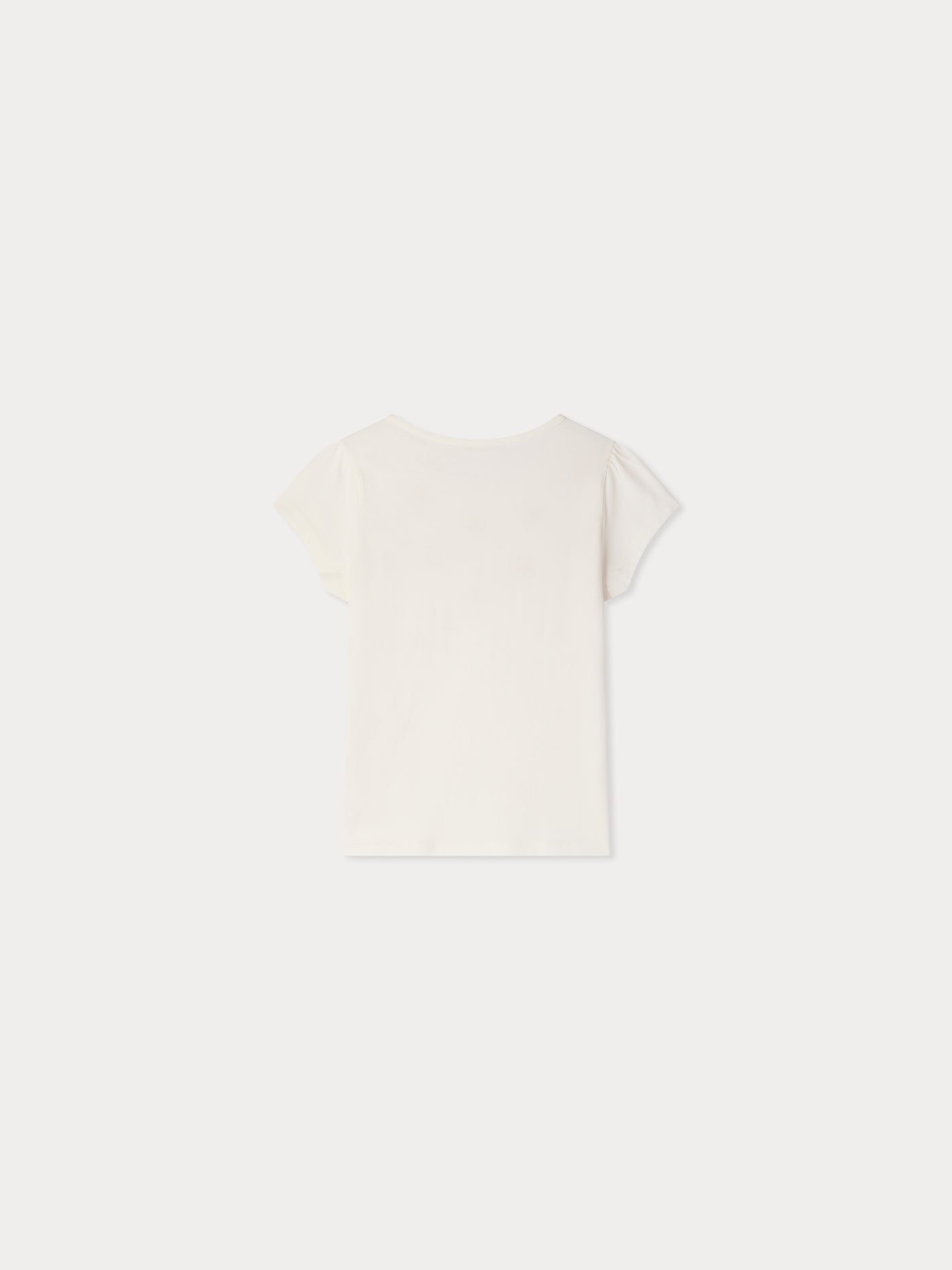 Capricia T-Shirt mit Perlenblumenstickereien