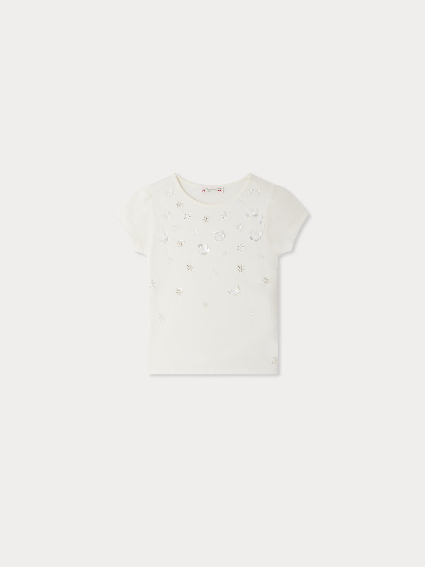Capricia T-Shirt mit Paillettenstickereien