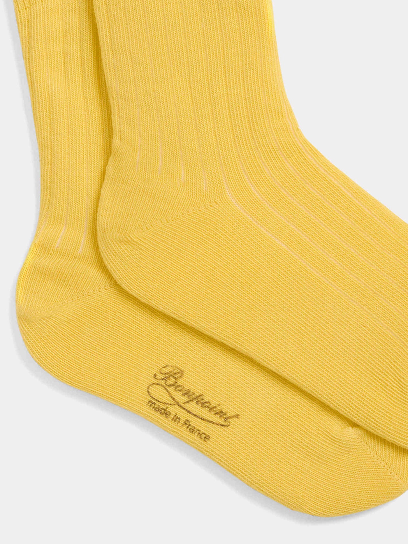 Gelbe Socken Elvire