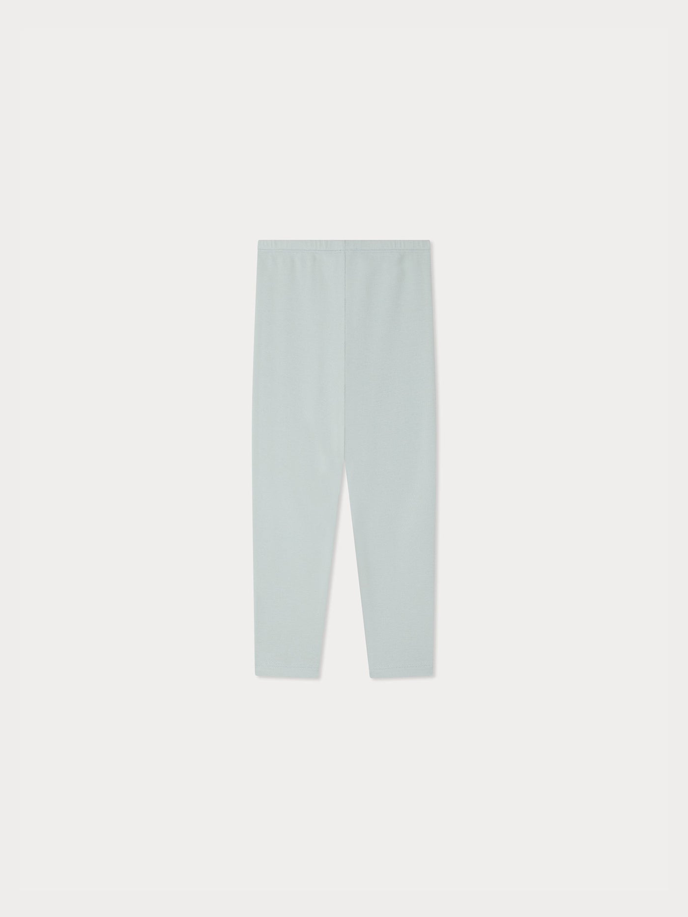 Graylinn Leggings aus einfarbigem blauen Rippstoff