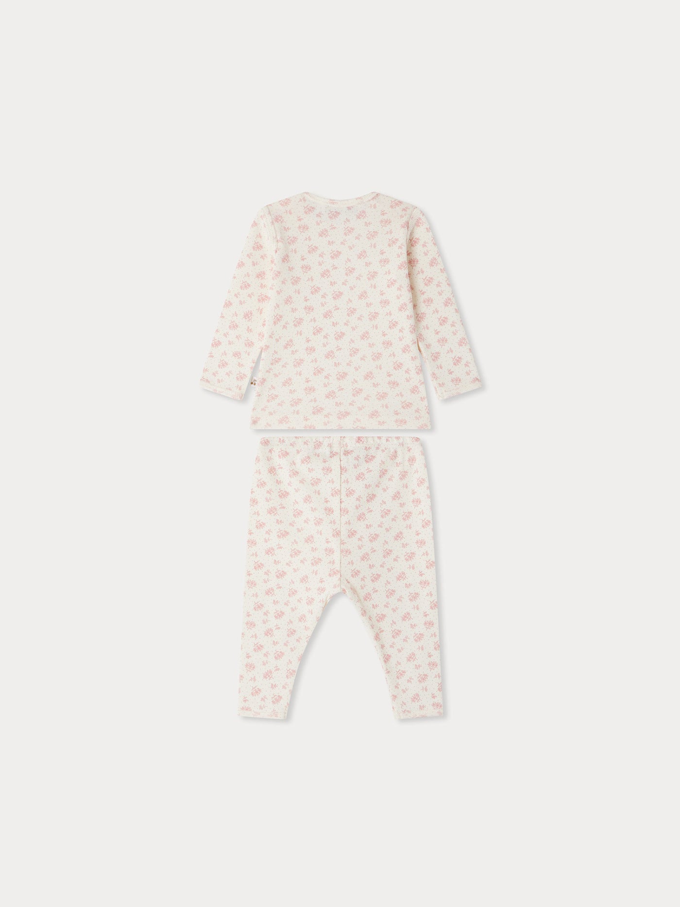 Timi-Set mit pinkem Blumenmuster