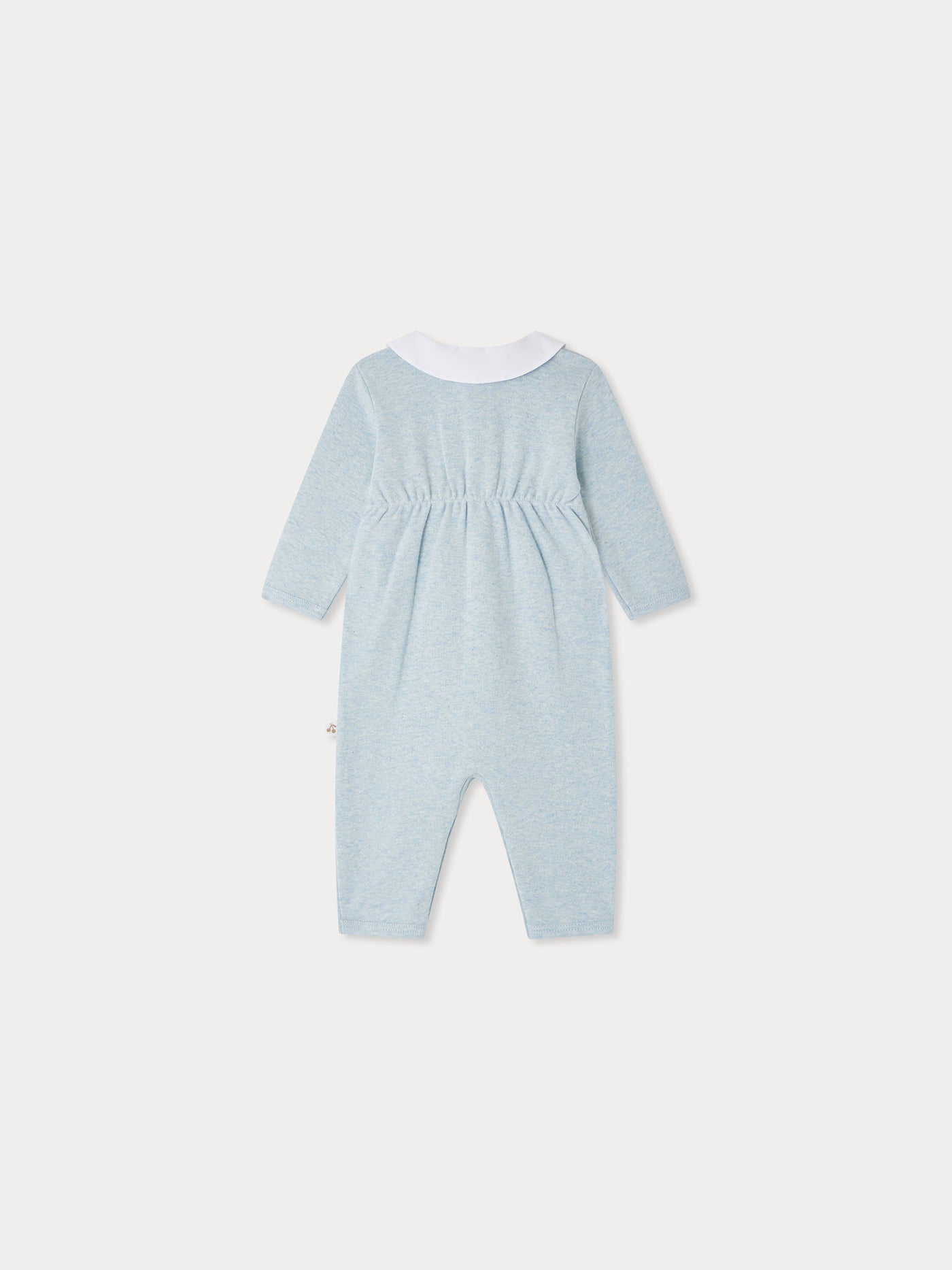Anton Pyjama mit besticktem Hasenkragen