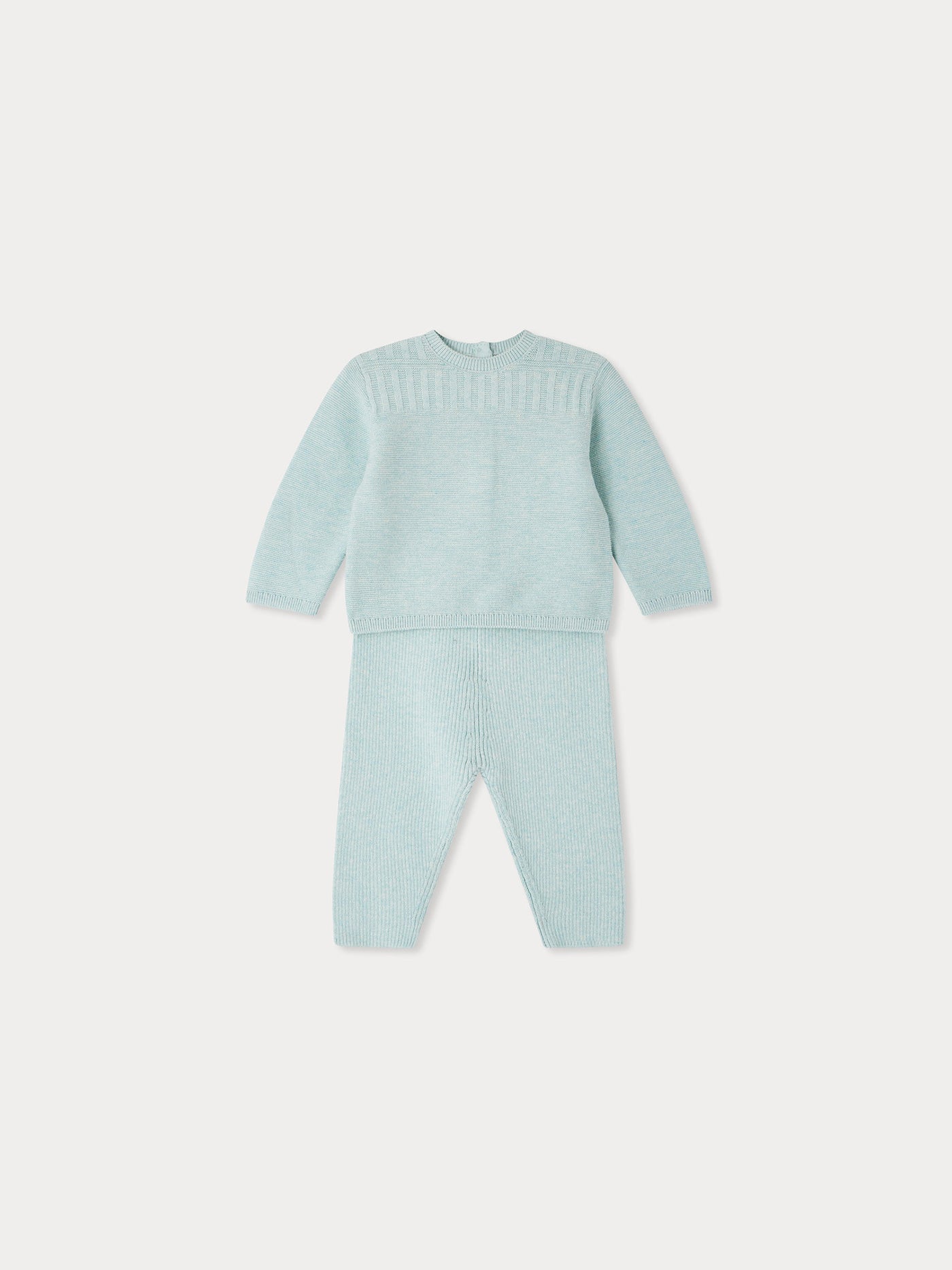 Gavin set in ribbed fabric