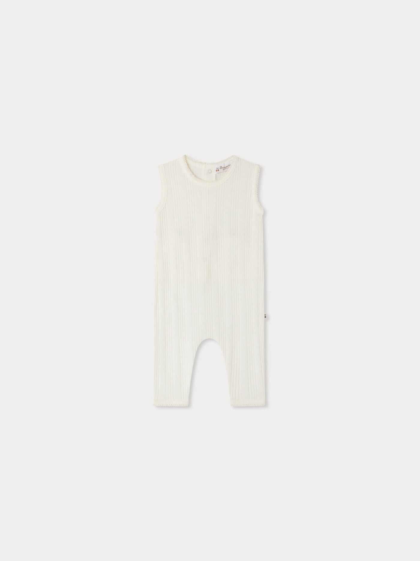 Eli ärmellose Pyjamas mit feinen Streifen
