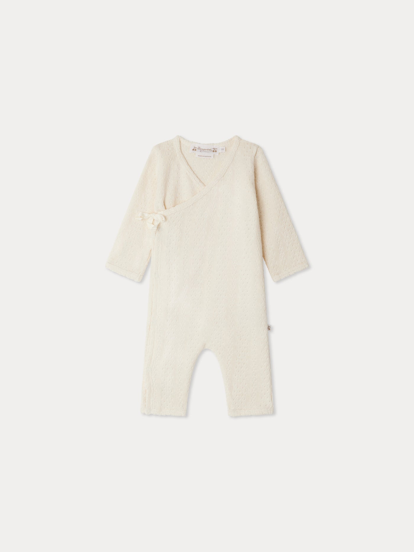 Giulietta Pyjama aus Baumwolle mit V-Ausschnitt