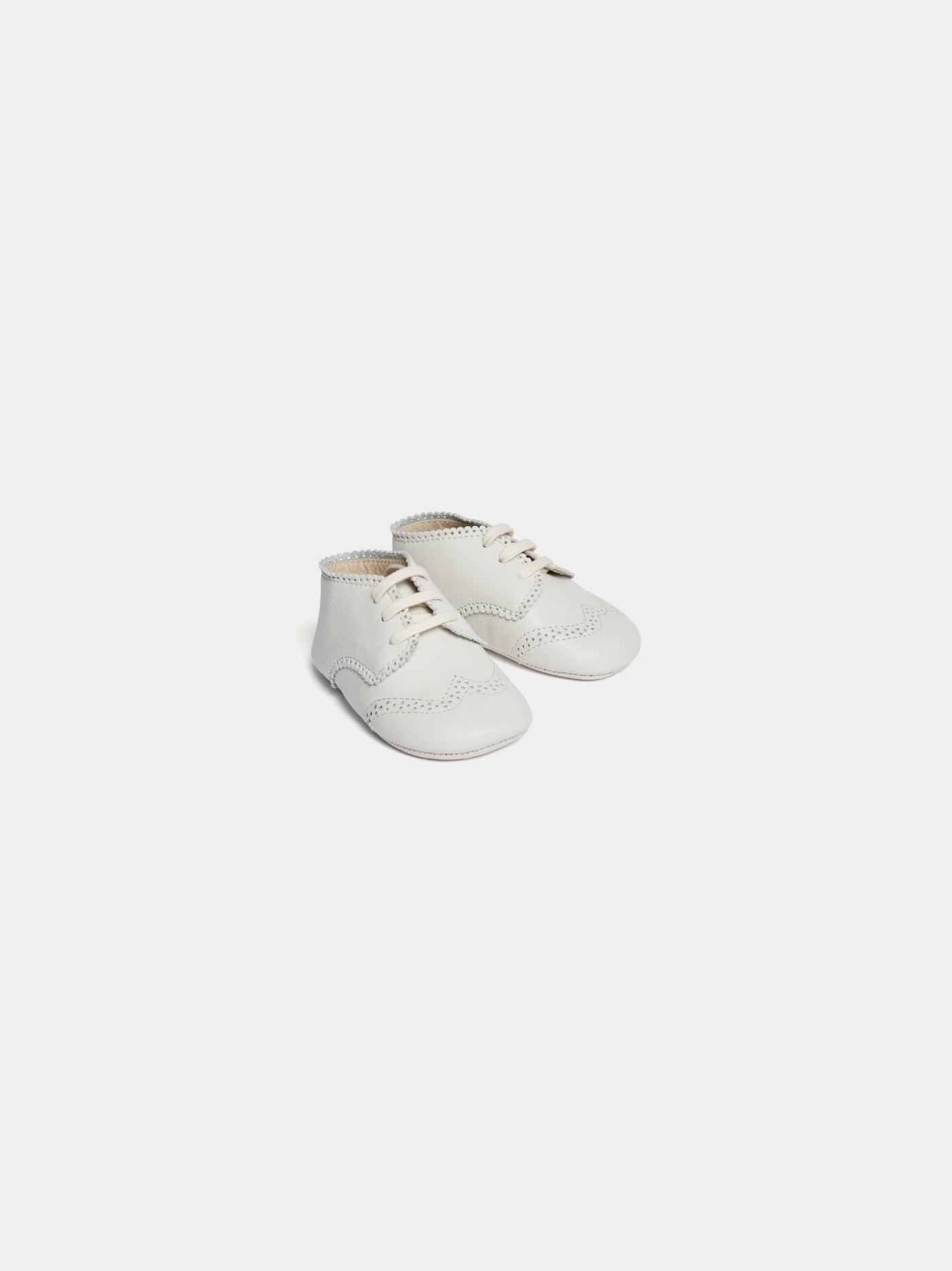 Ezia baby derbies in leather