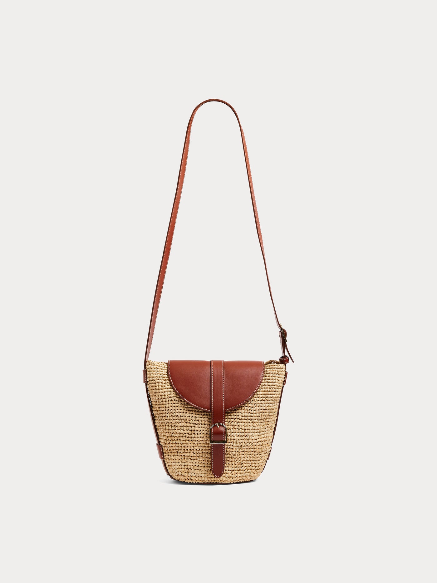 Bonpoint x Vanessa Seward Enjie Tasche mit Schulterriemen aus Raffia