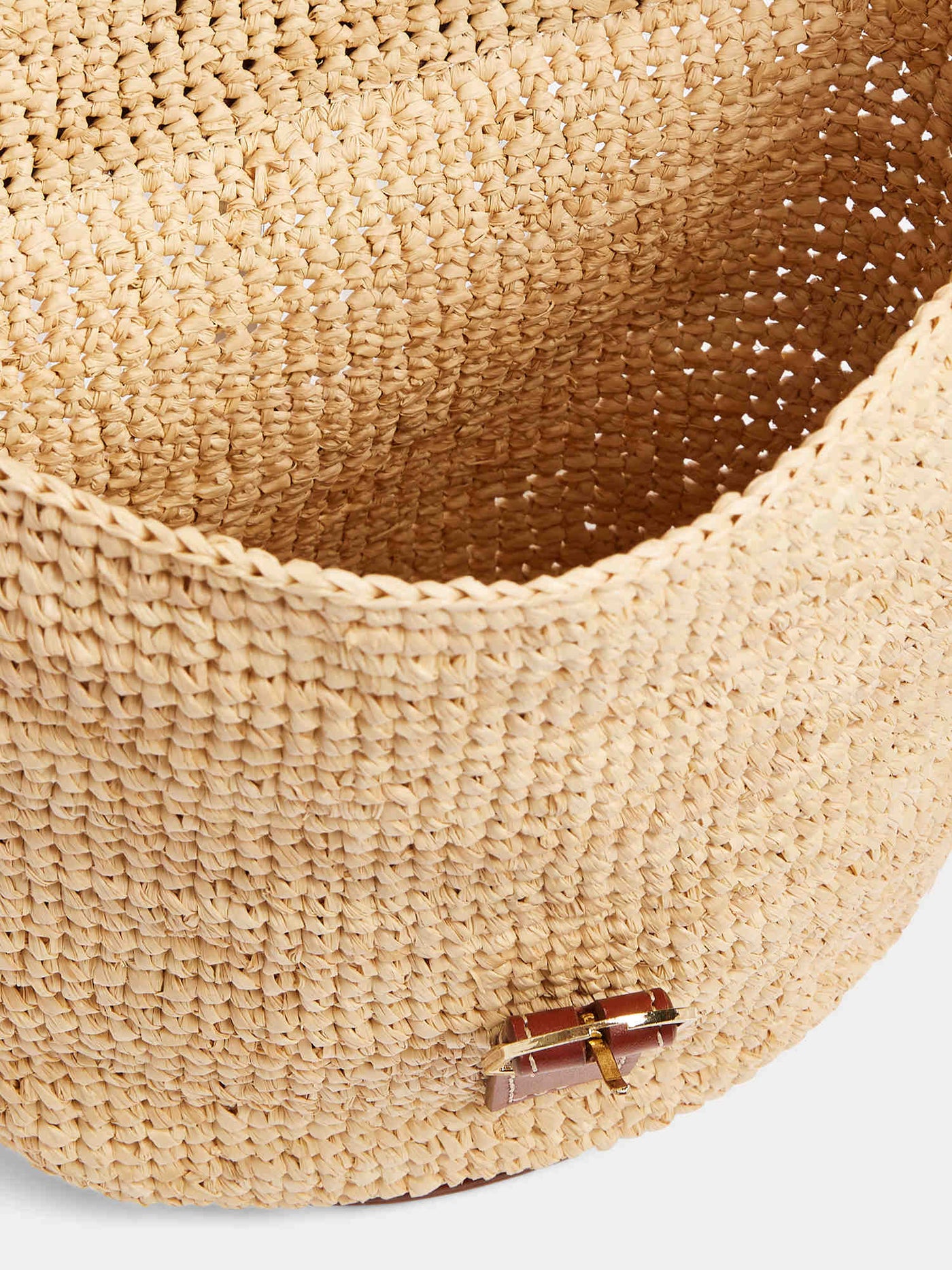 Bonpoint x Vanessa Seward Enjie Tasche mit Schulterriemen aus Raffia