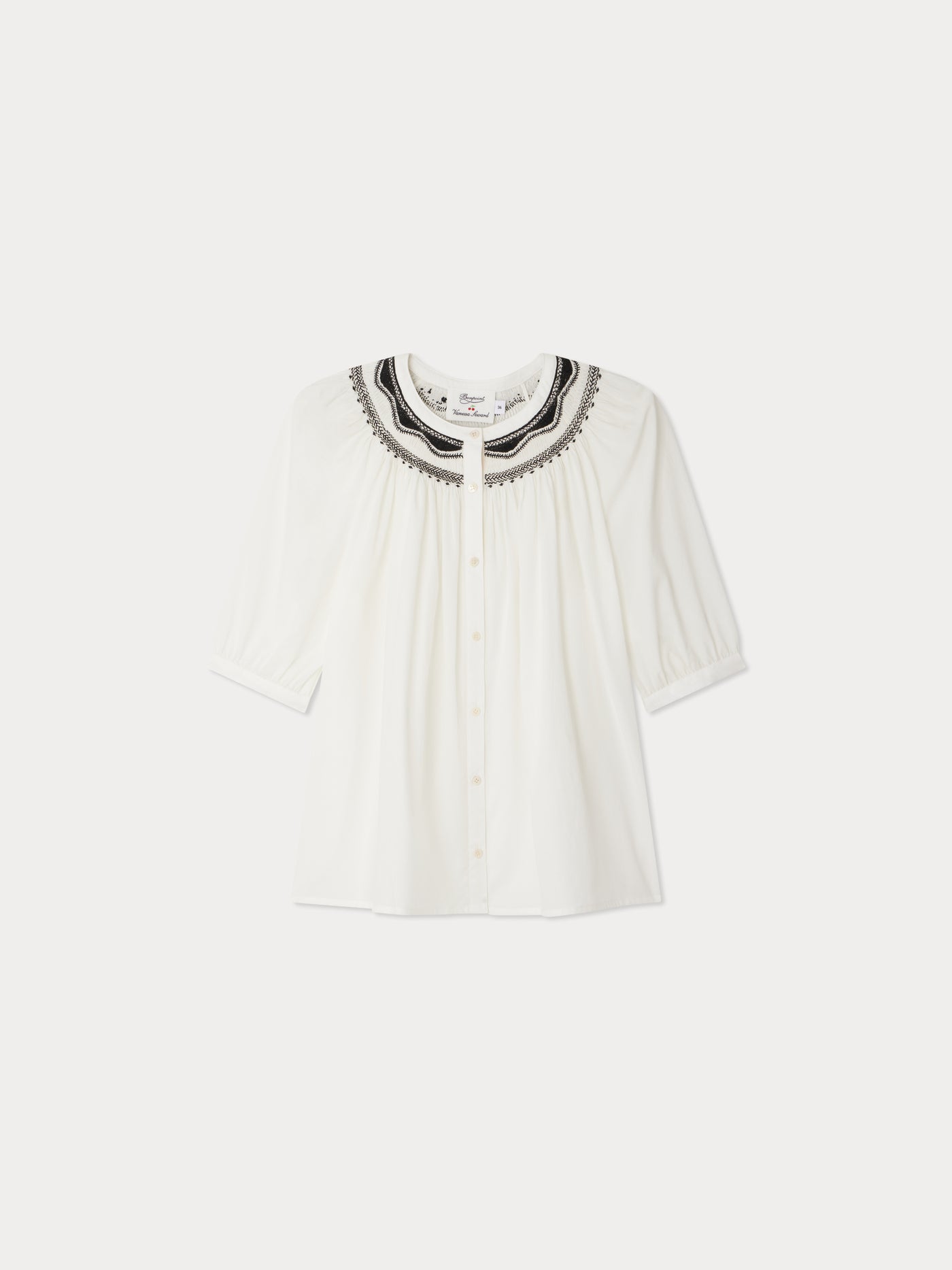 Bonpoint x Vanessa Seward Estime Smockbluse mit Stickereien