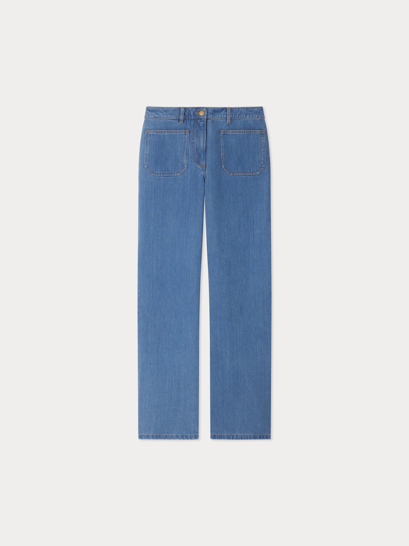 Bonpoint x Vanessa Seward Gassman-Hose aus Denim