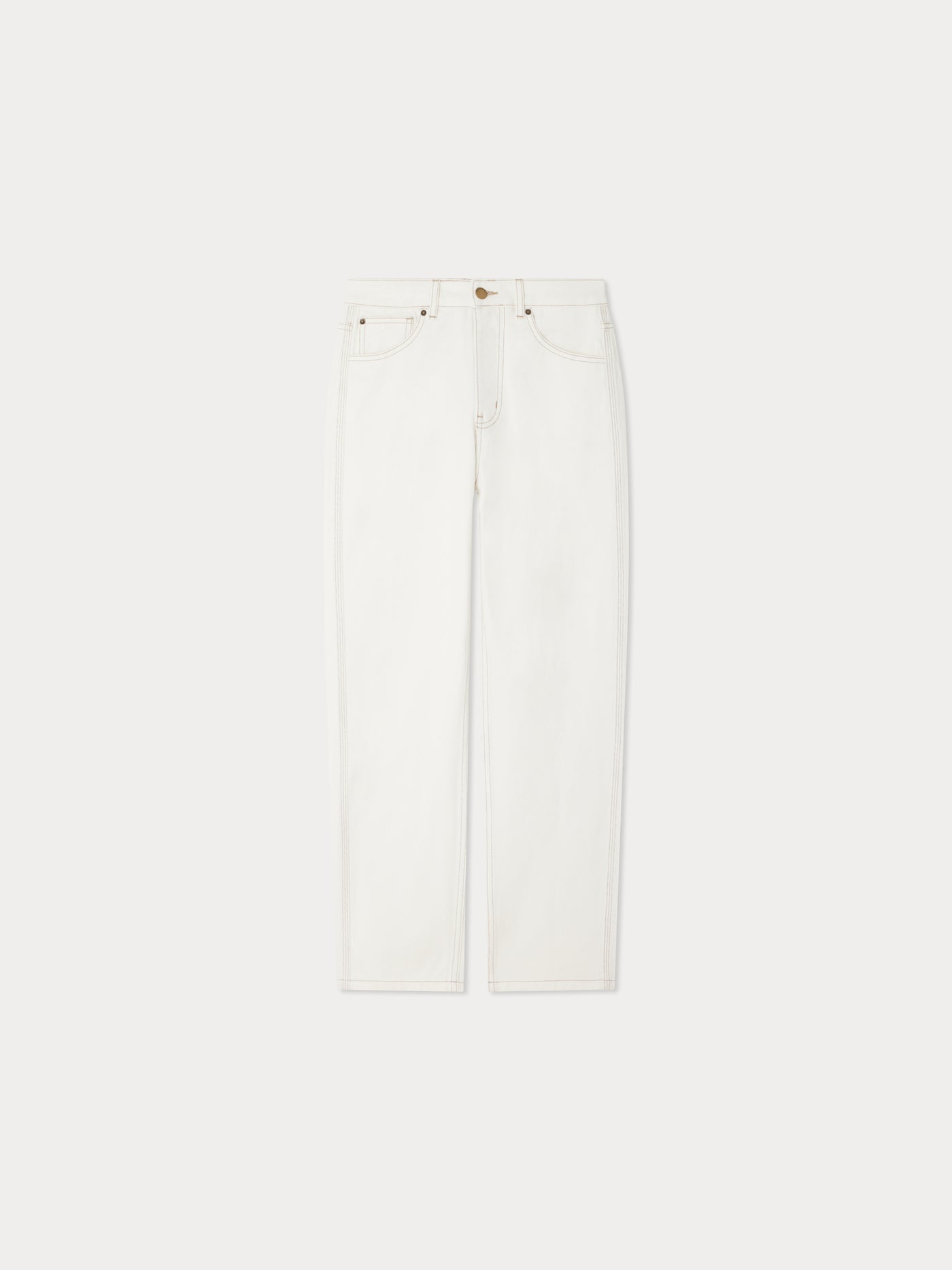 Bonpoint x Vanessa Seward Gasp Jeans gerade in Weiß