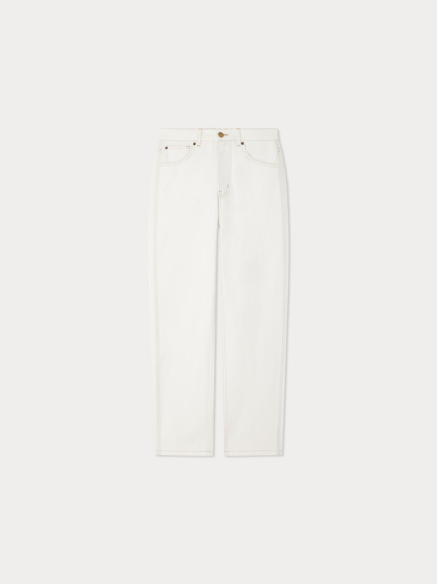 Bonpoint x Vanessa Seward Gasp jeans straight in white