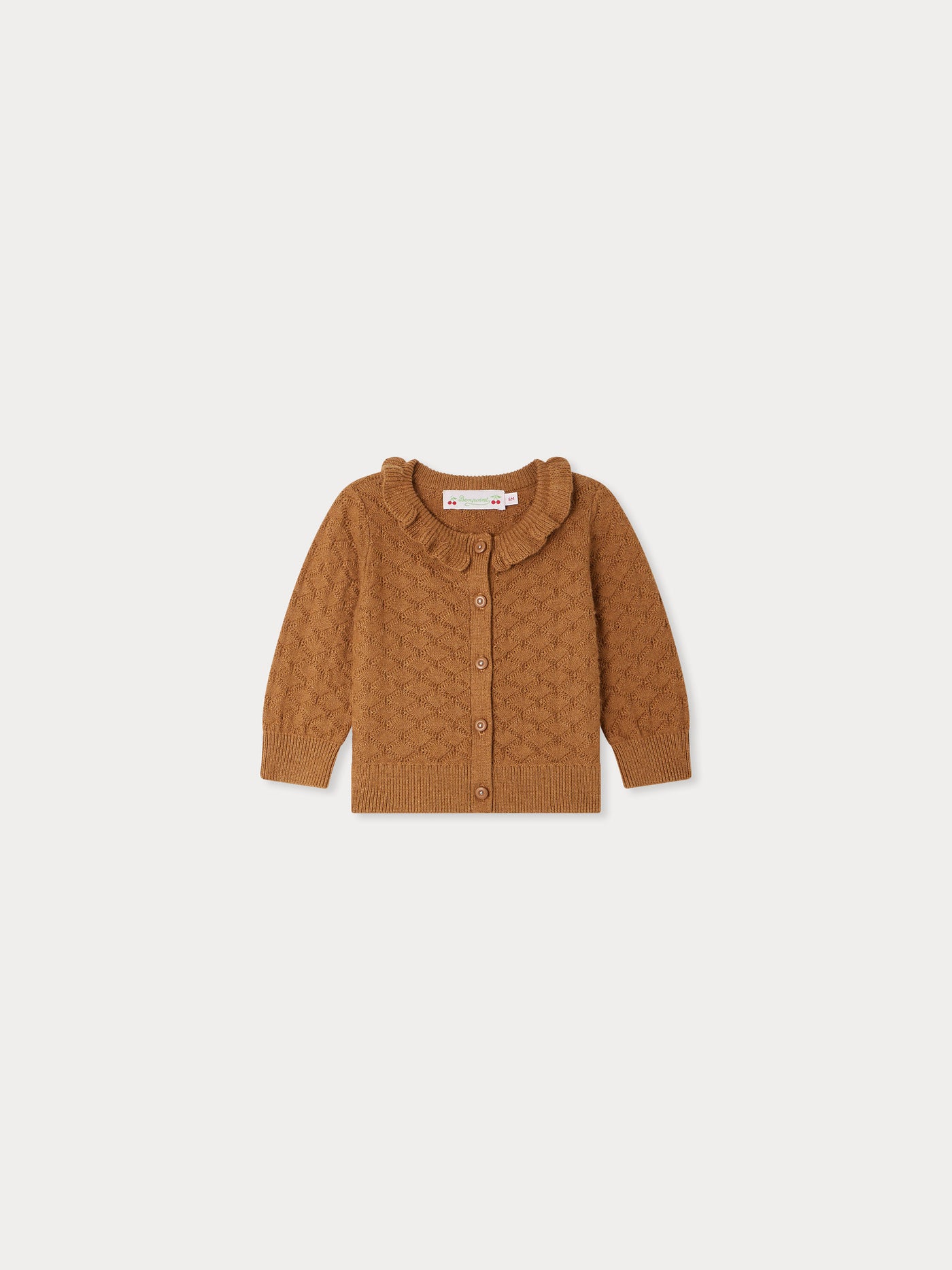 Elmie Kaschmir-Cardigan mit Kragen