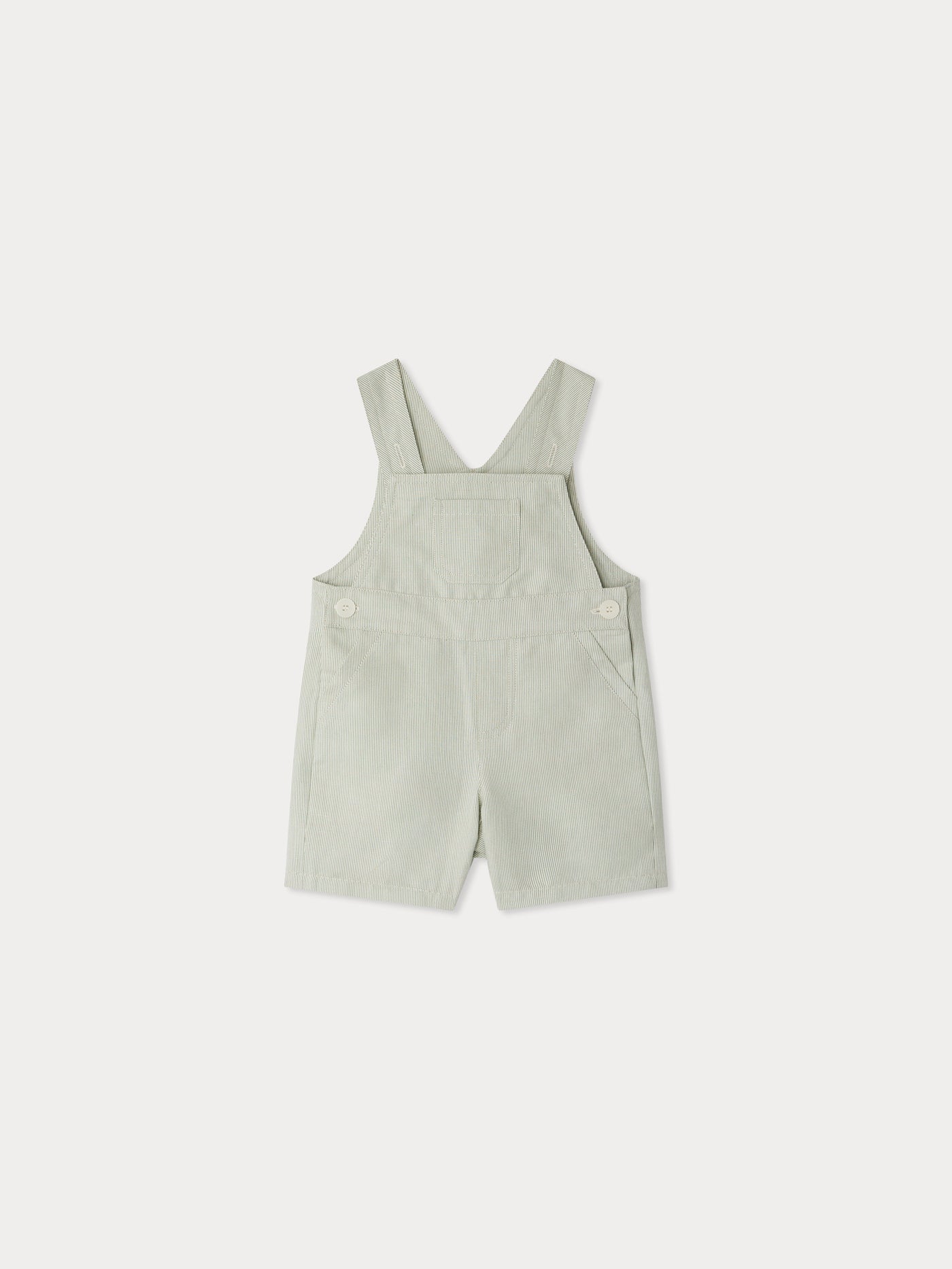 Farell gestreifte Latzhose