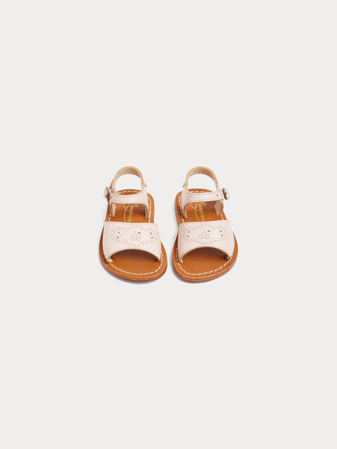 Erell first-walker sandals with cherry motif