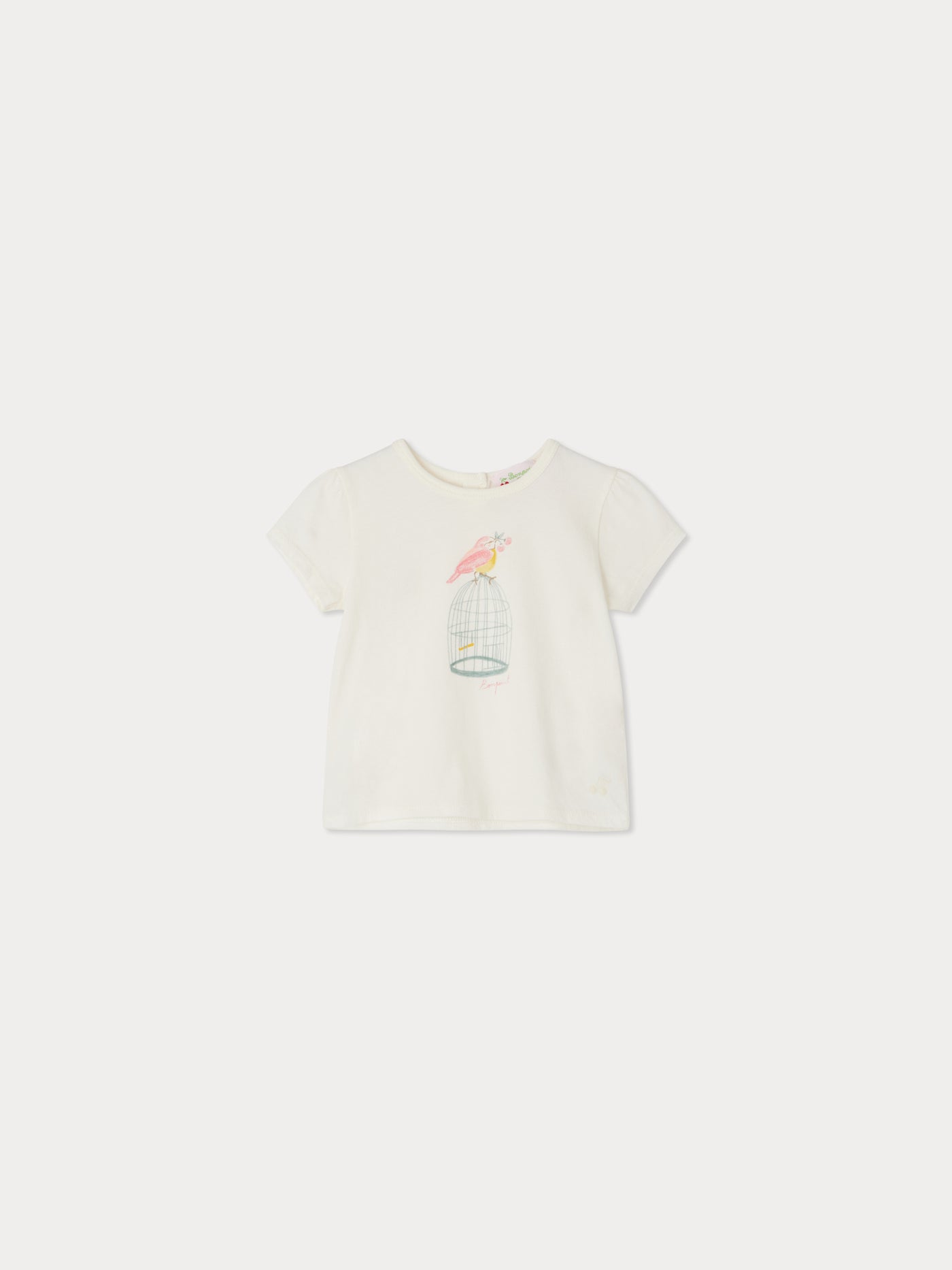 T-Shirt Cira mit Vogel-Print