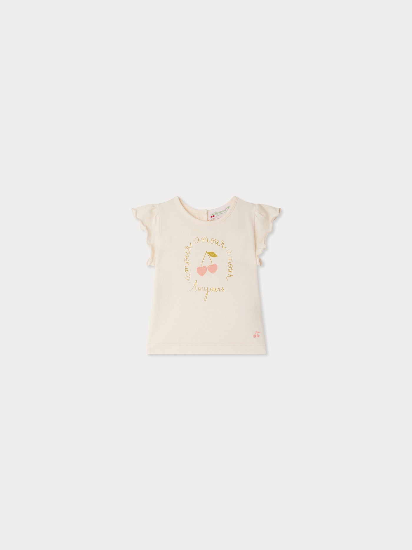 Elma T-Shirt mit Kirschdruck